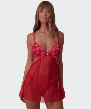 Enchanted Everlasting Babydoll - Red