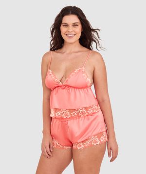 Arla Cami - Dark Coral