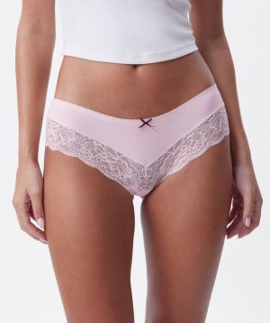 Faith Brazilian Knicker - Light Pink