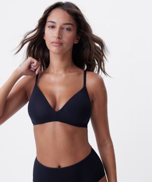 NKD Lightly Lined Wirefree Bra - Black