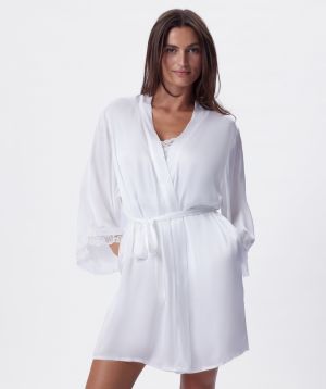Bethany Short Wrap - Ivory