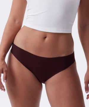 Smooth Comfort Cotton Bikini-Dark Brown
