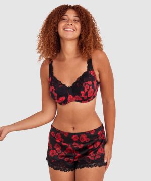 Sapphire Full Coverage Underwire Bra - Floral Print