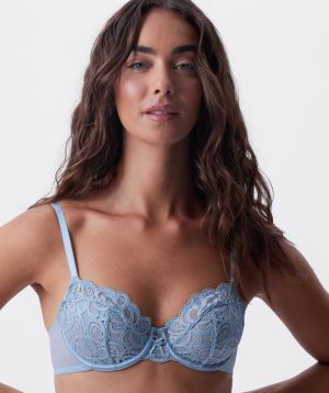 Dulcie Unlined Bra - Light Blue