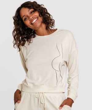 In The Nude Jumper - Ivory