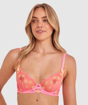 Enchanted Sweet Like Candy Underwire Bra - Pink