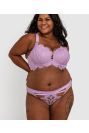 Bras N Things Vamp Back For More Push Up Bra - Lilac | 01364502