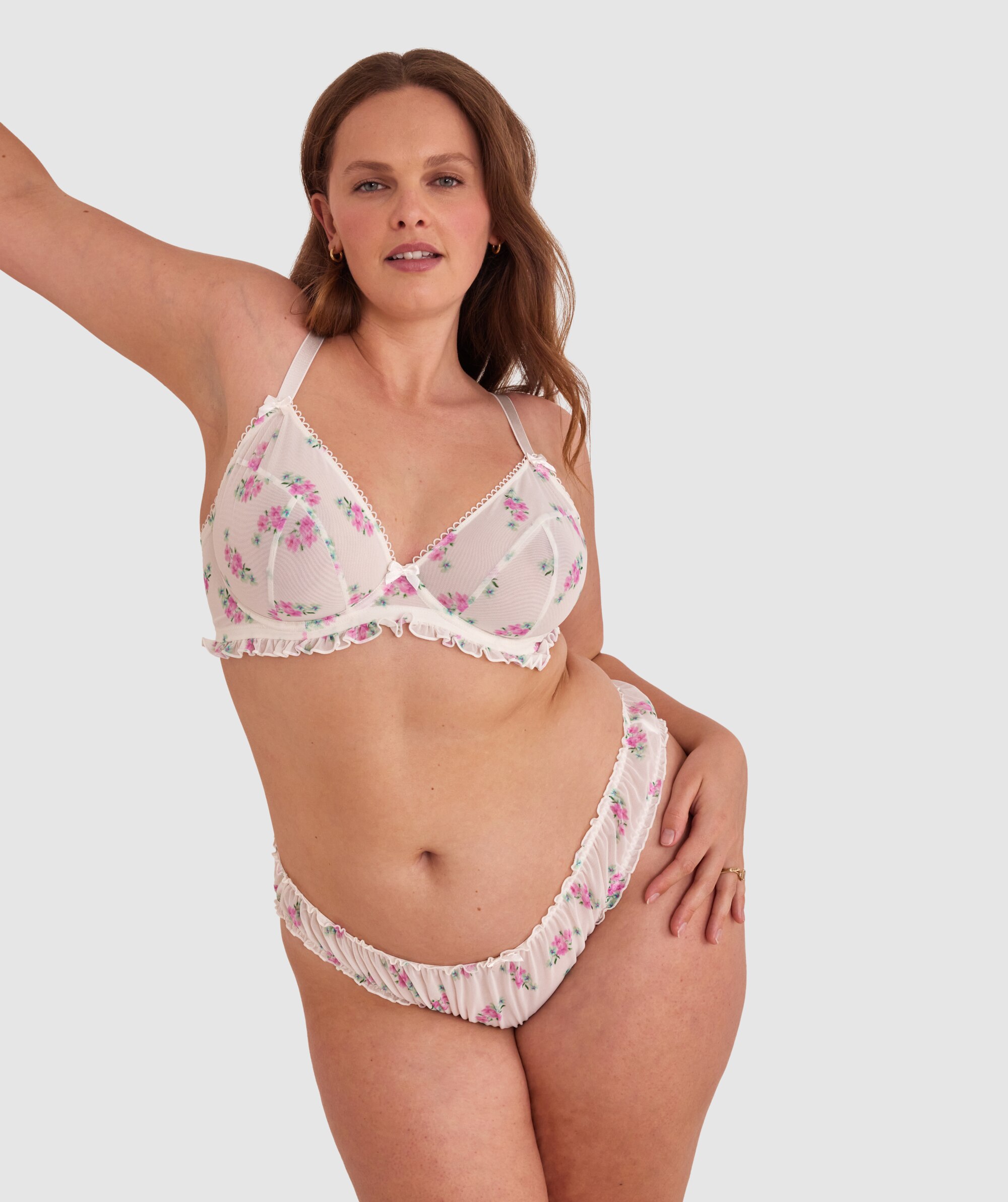 Elodie Brazilian Knicker - Print Floral