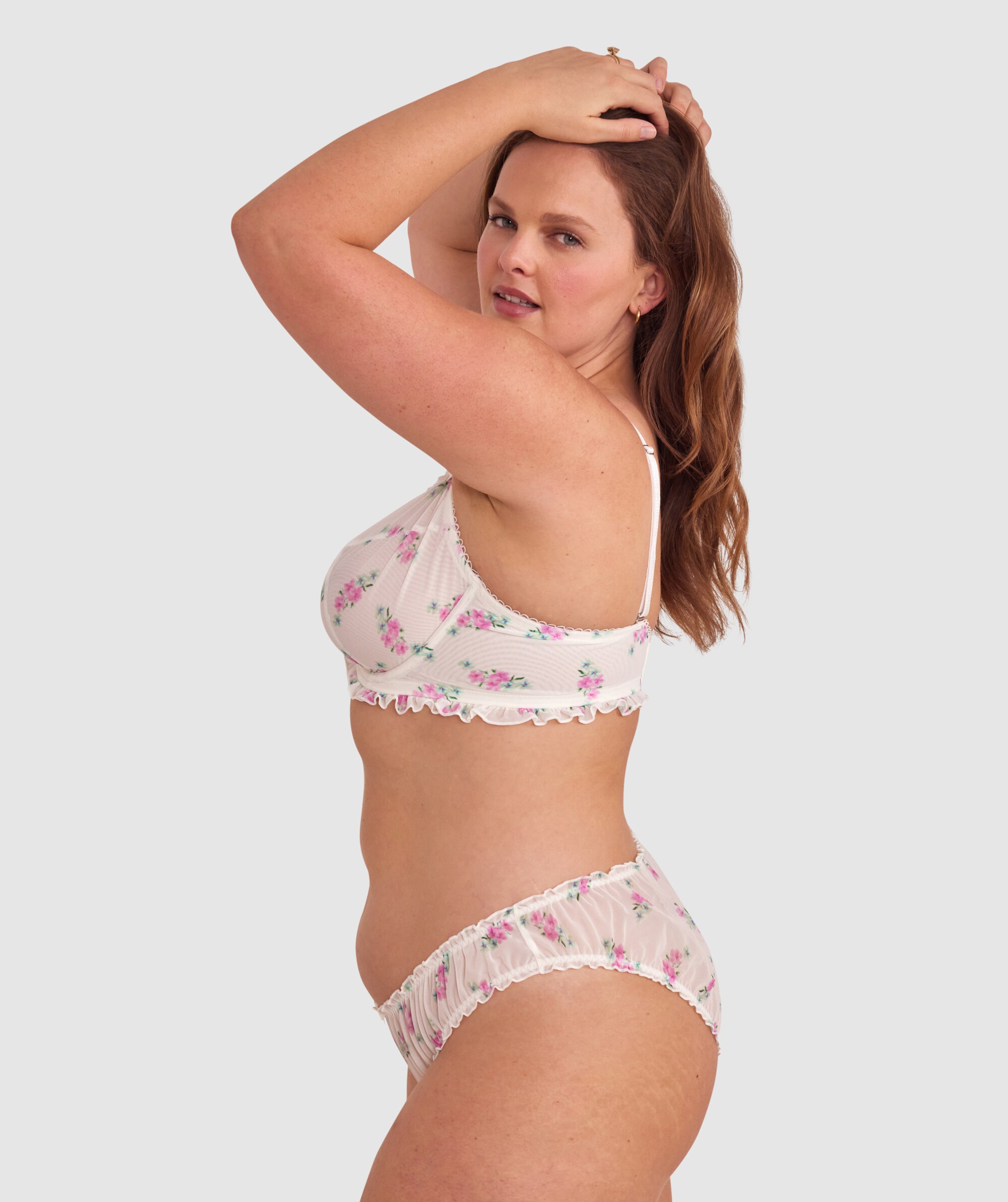 Elodie Brazilian Knicker - Print Floral