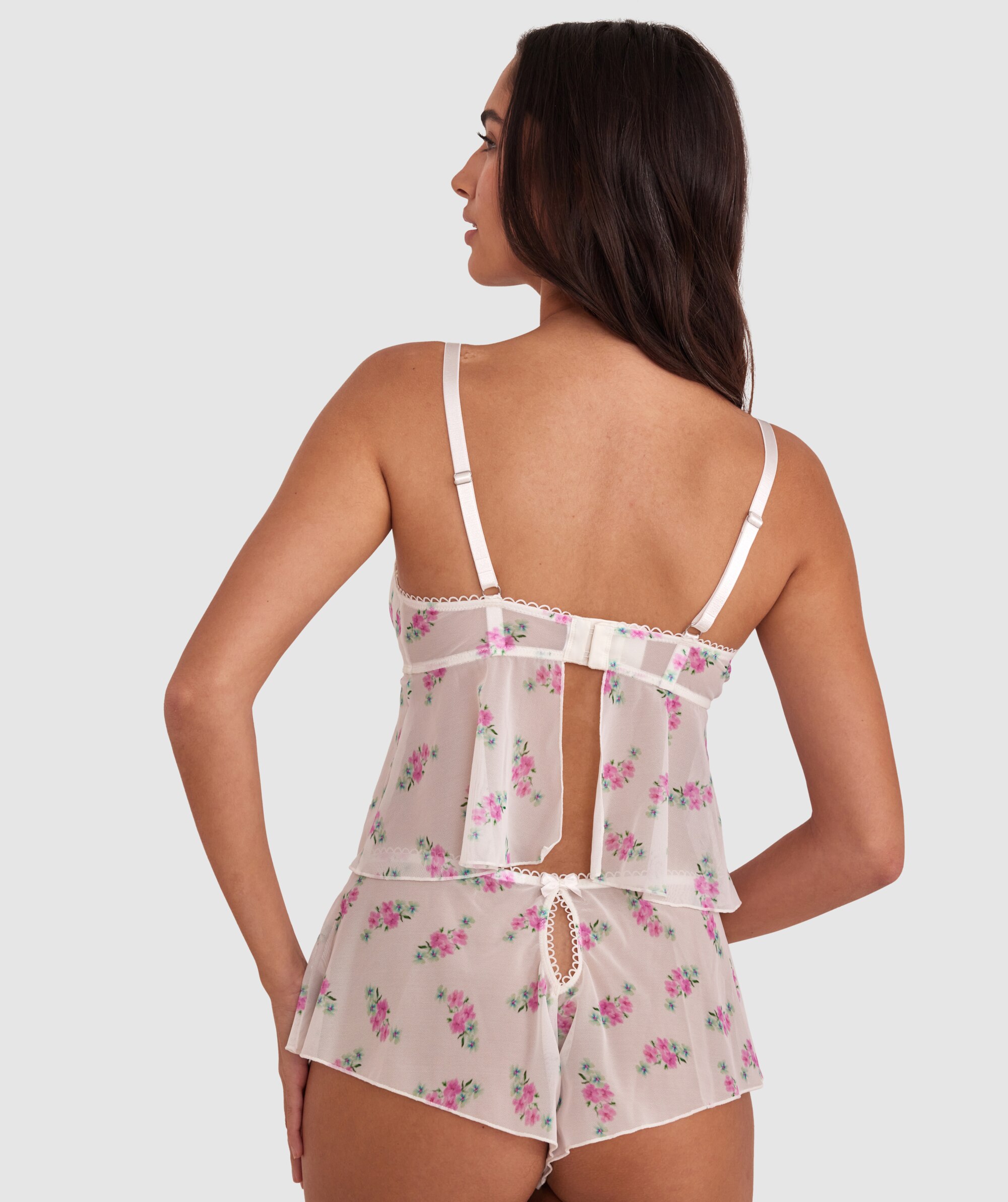 Elodie Crop Cami - Print Floral