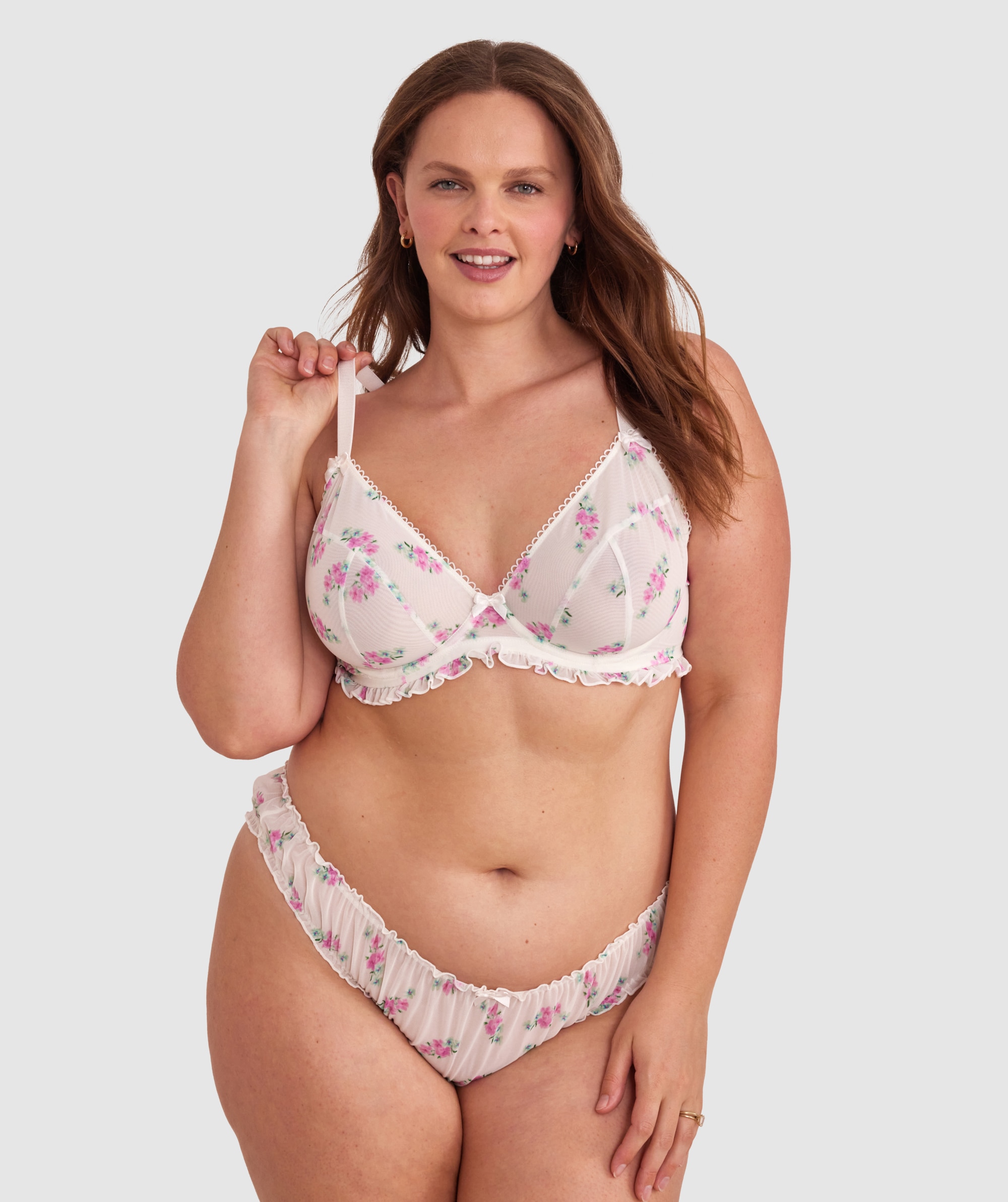 Elodie Full Cup Underwire Bra - Print Floral