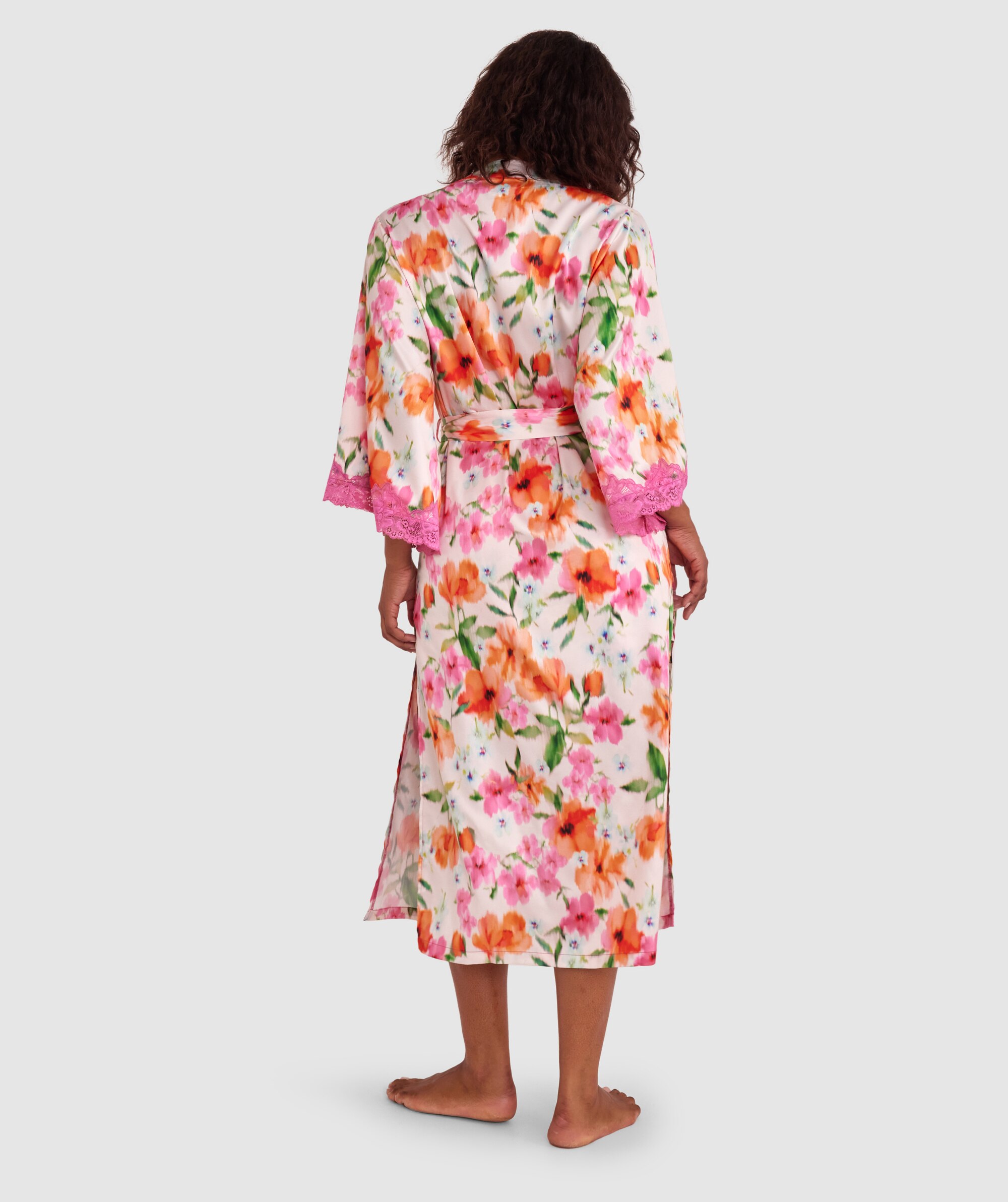 Eloise Long Wrap - Print Floral