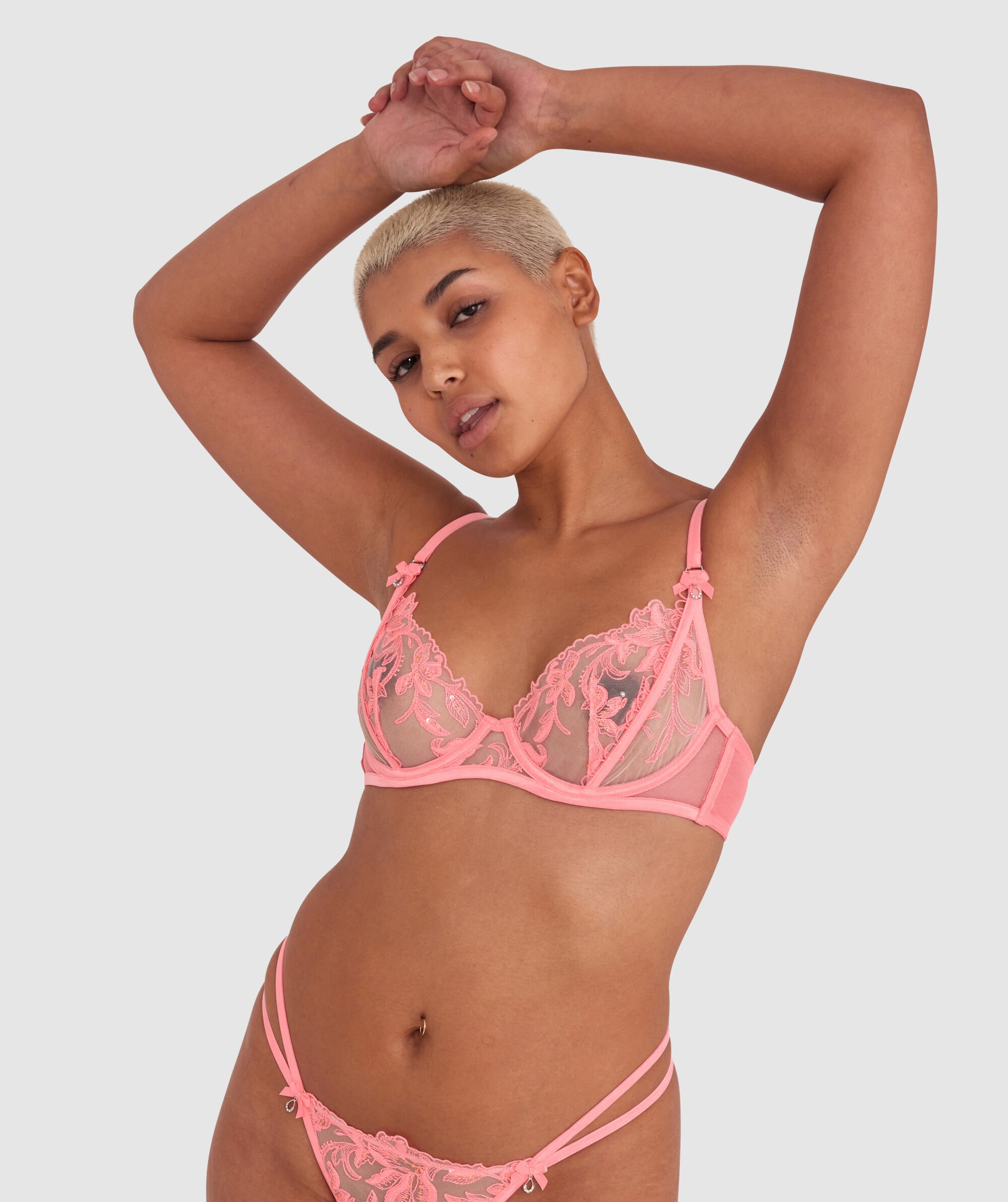 Enchanted Dreaming Of You Underwire Bra - Pink