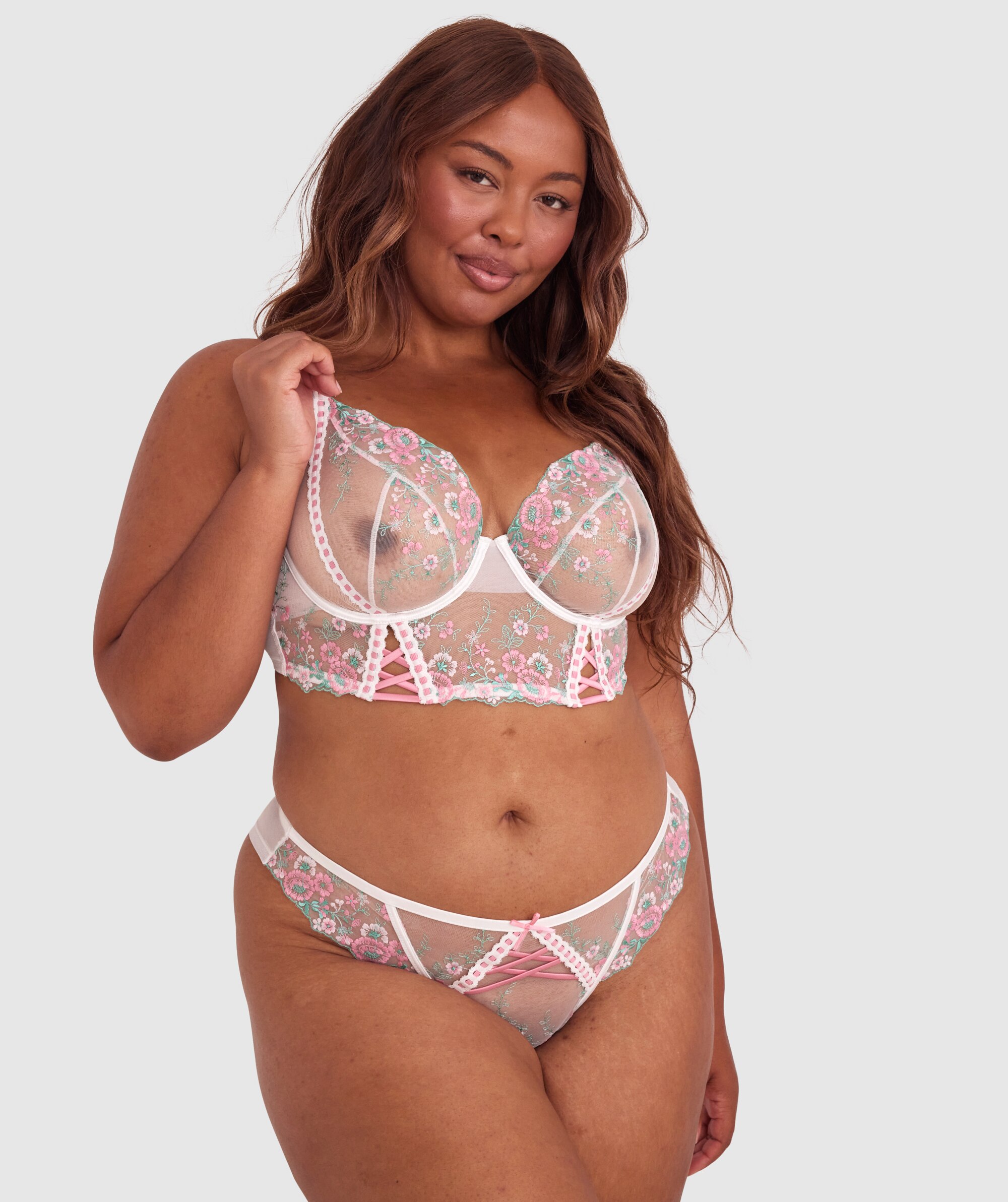 Enchanted Secret Garden Underwire Bra - Ivory
