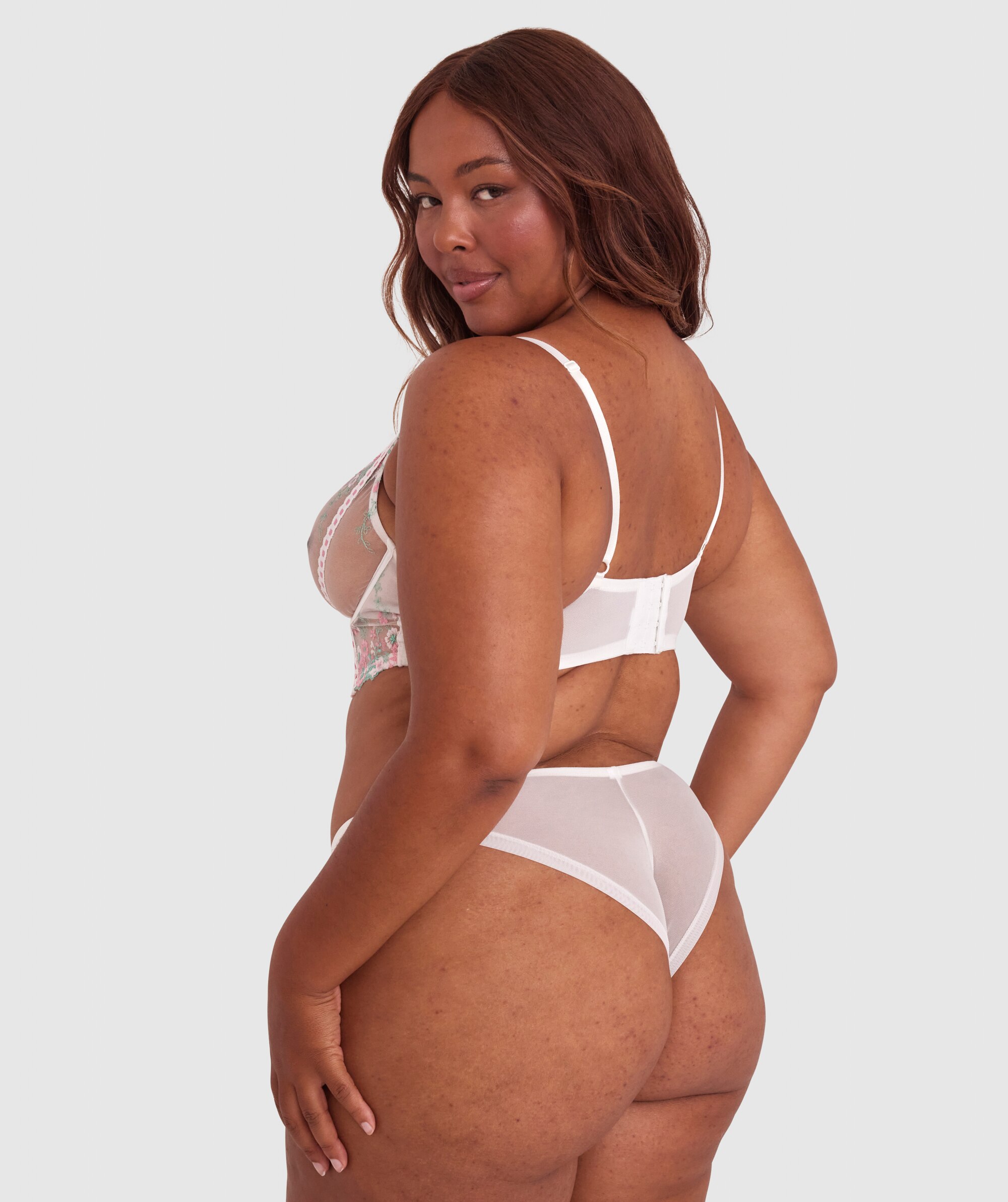 Enchanted Secret Garden Underwire Bra - Ivory