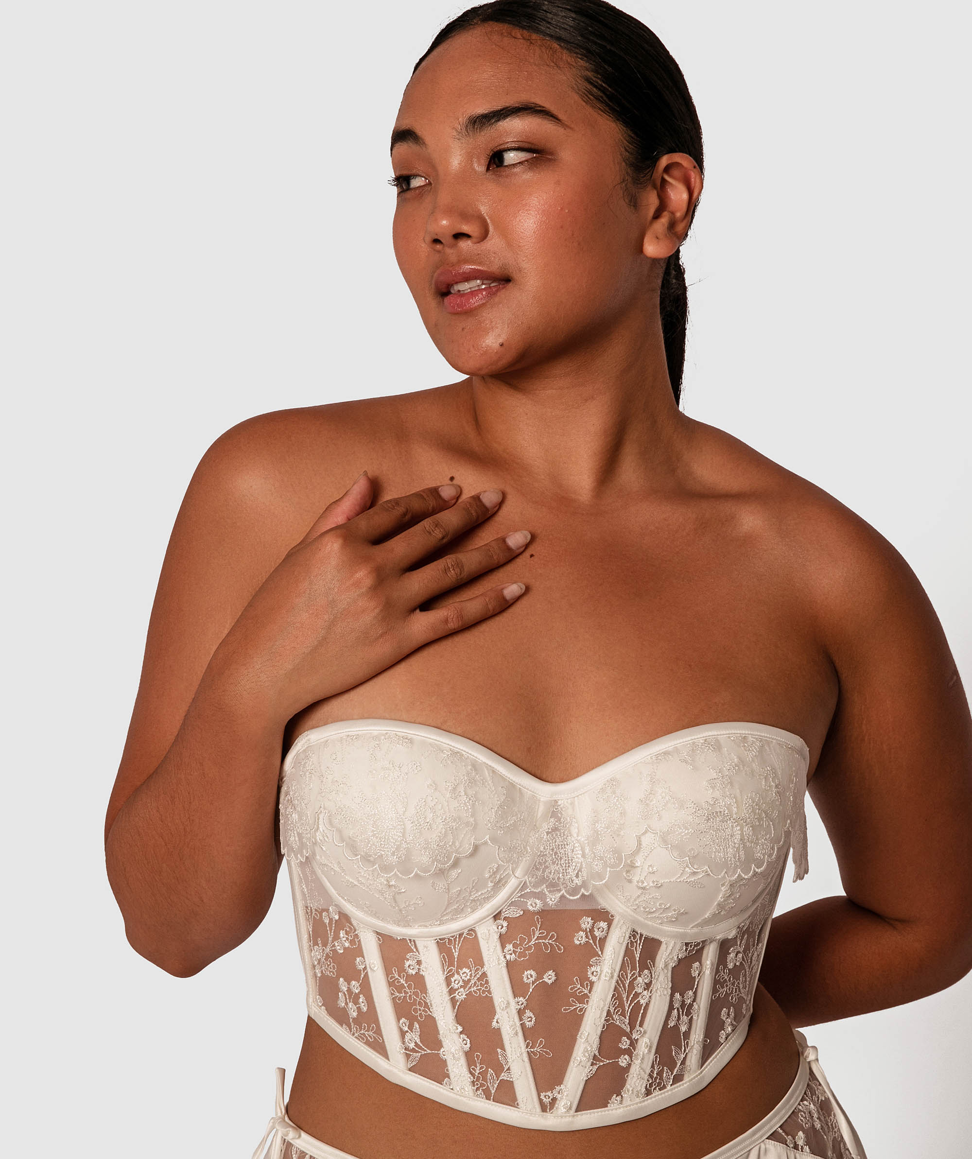 Enchanted Your Special Day Push Up Bra - Ivory