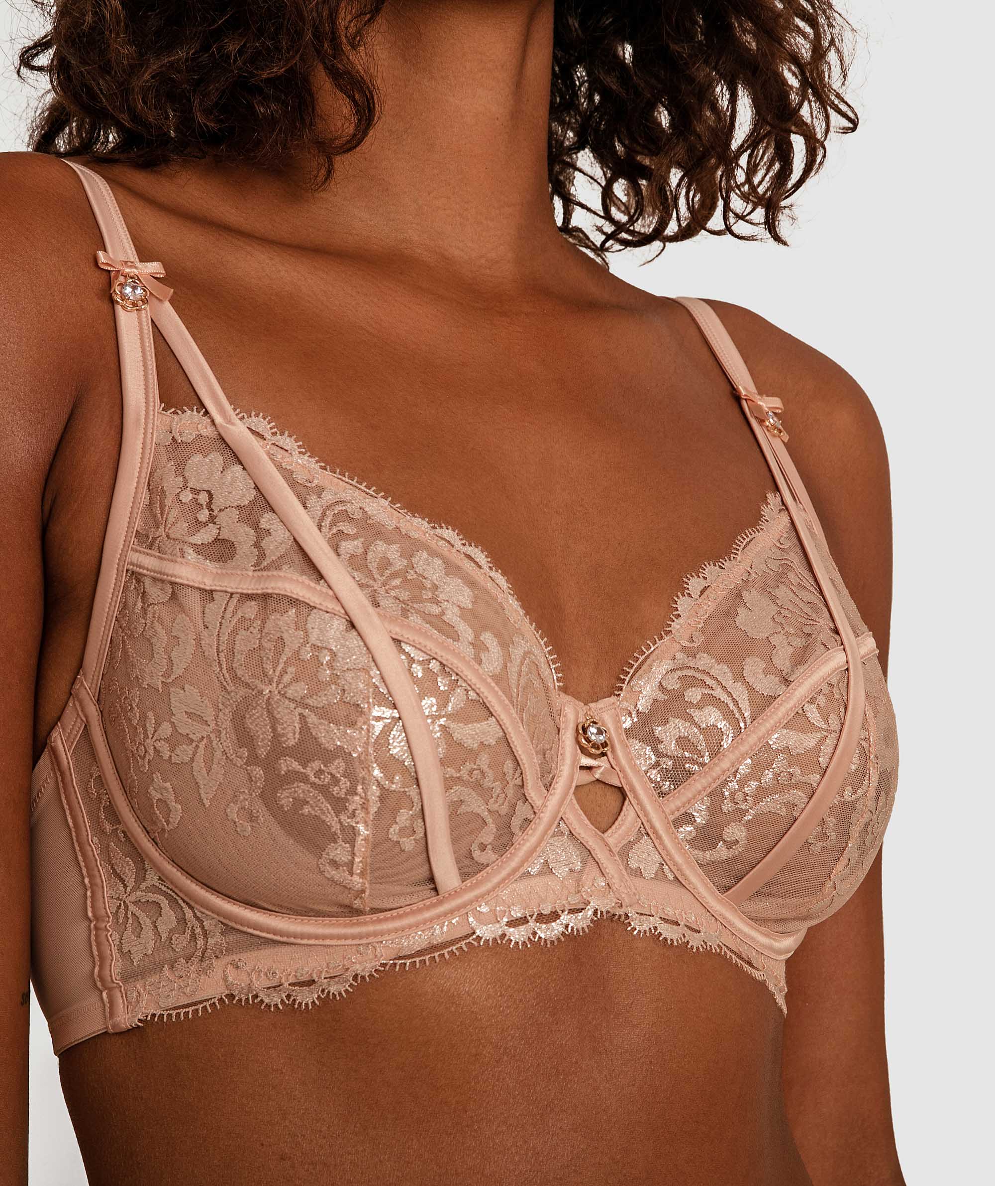Enchanted Goldust Woman Full Cup Bra - Gold