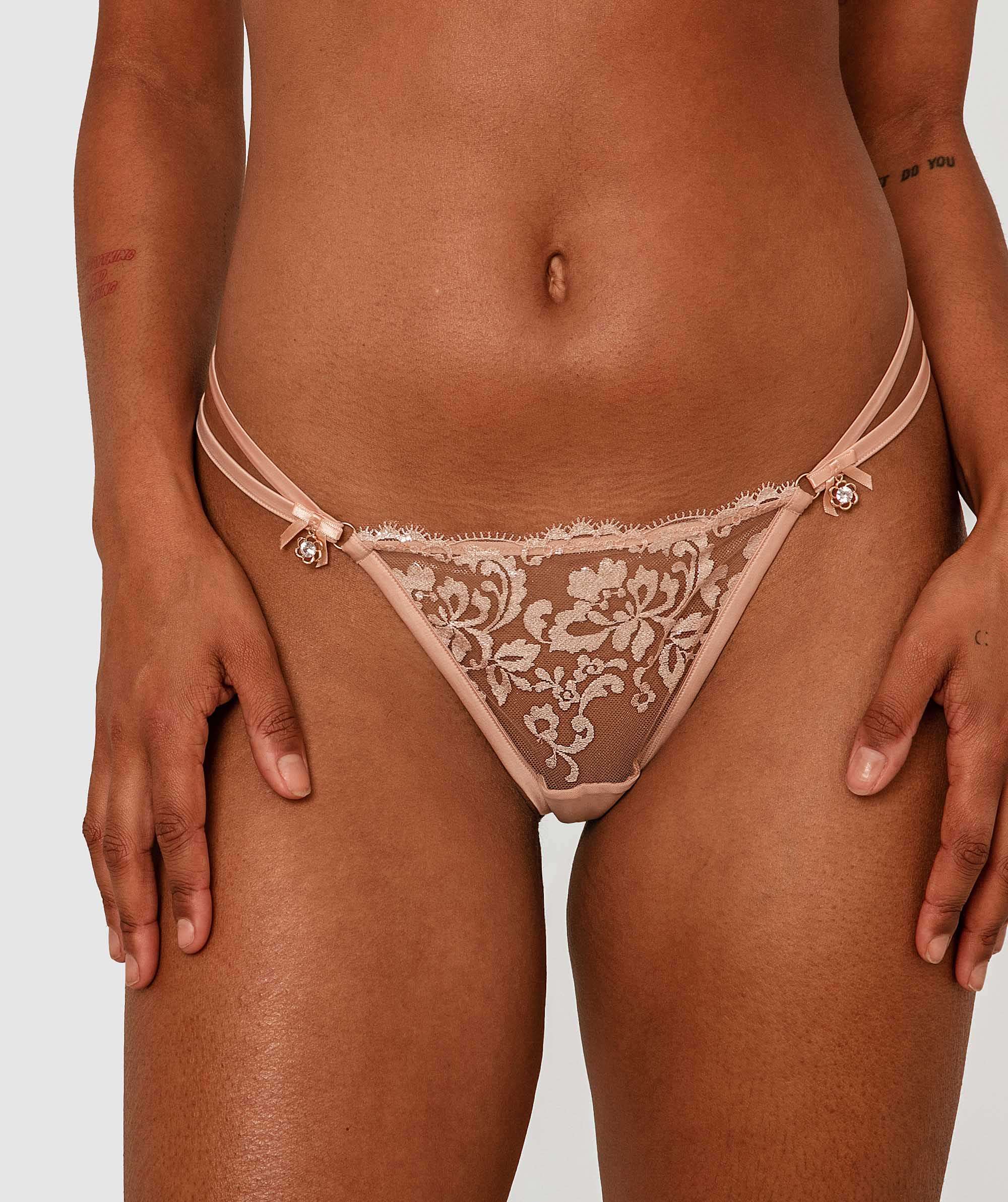 Enchanted Goldust Woman V String - Gold