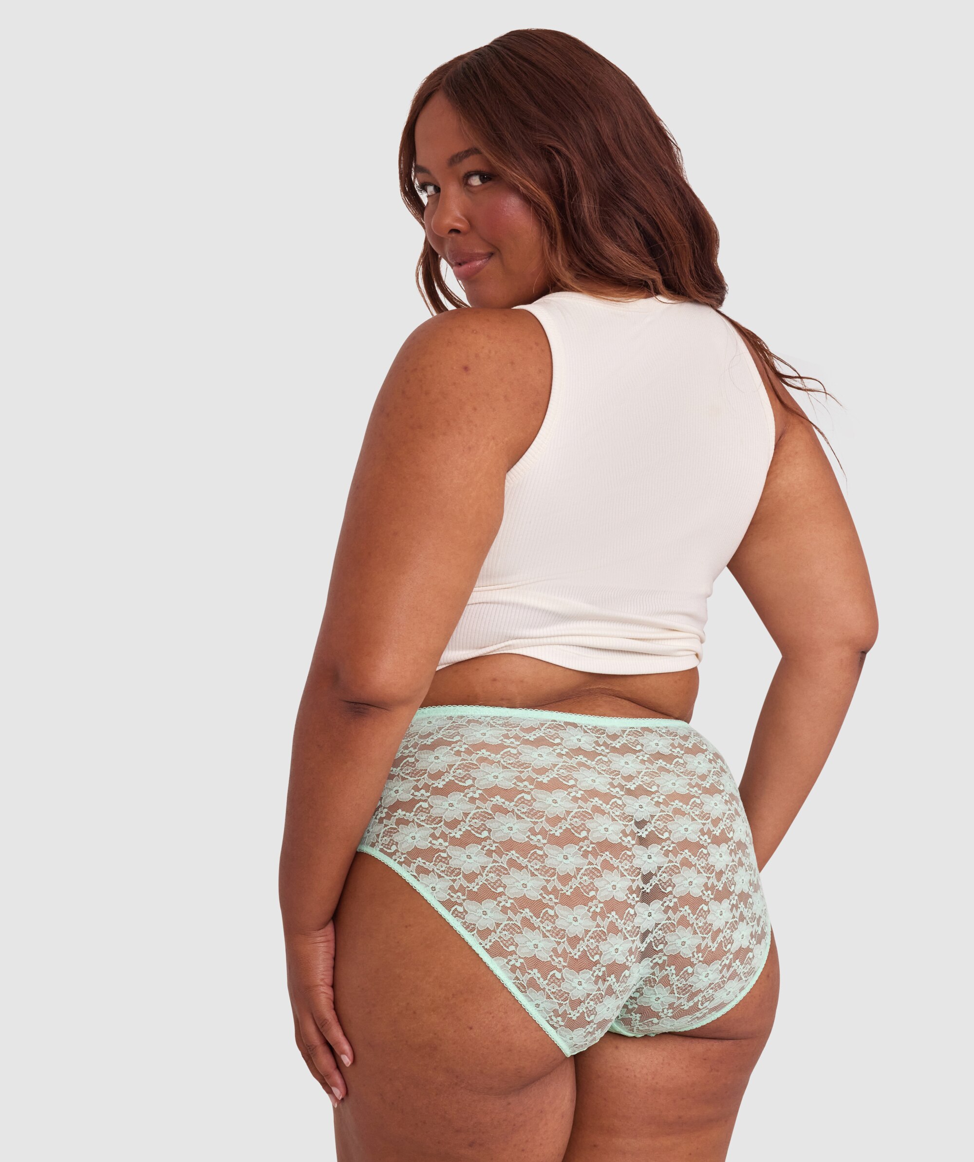 Eva Full Brief - Mint Green