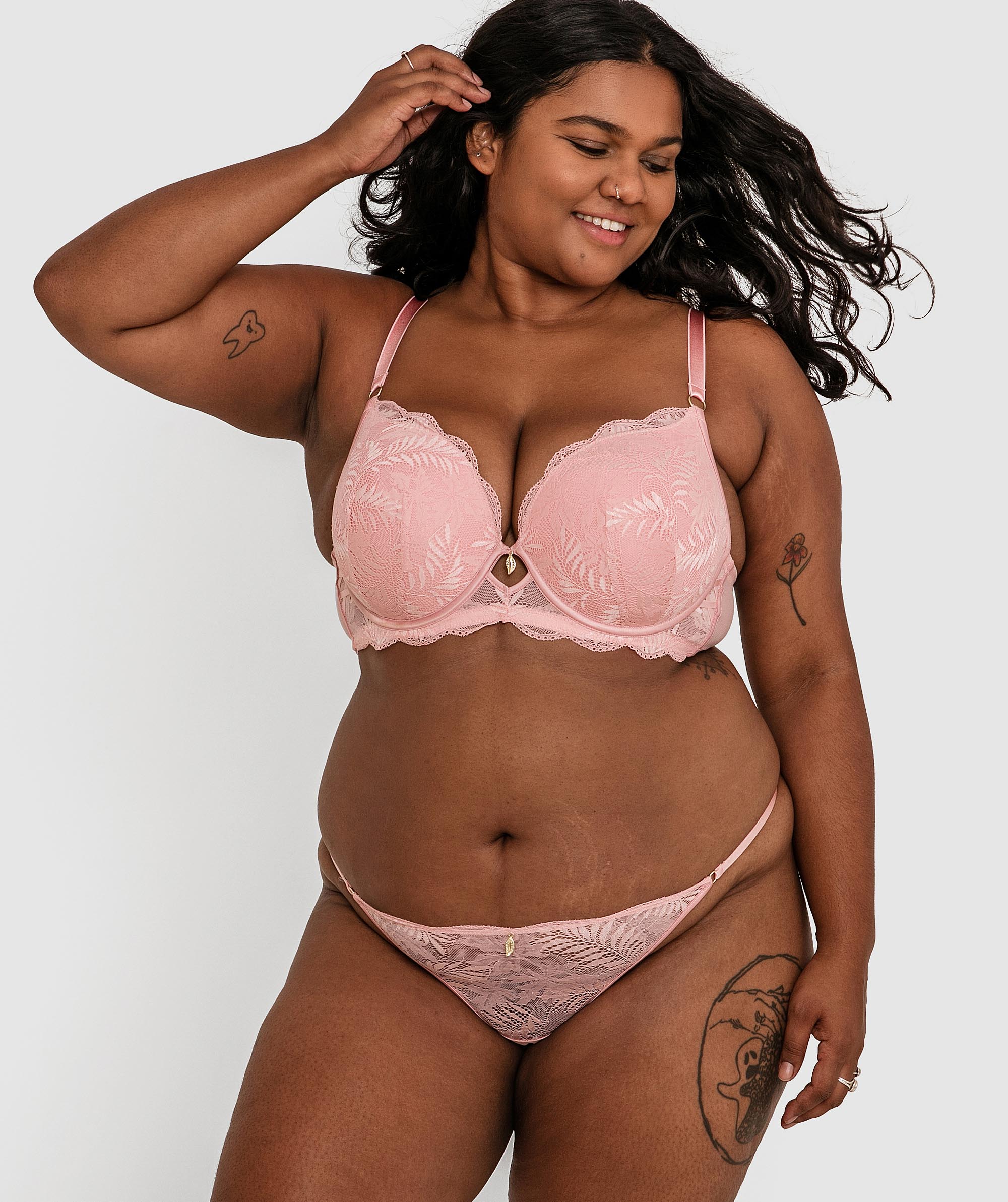 Fern Mini V - Rose