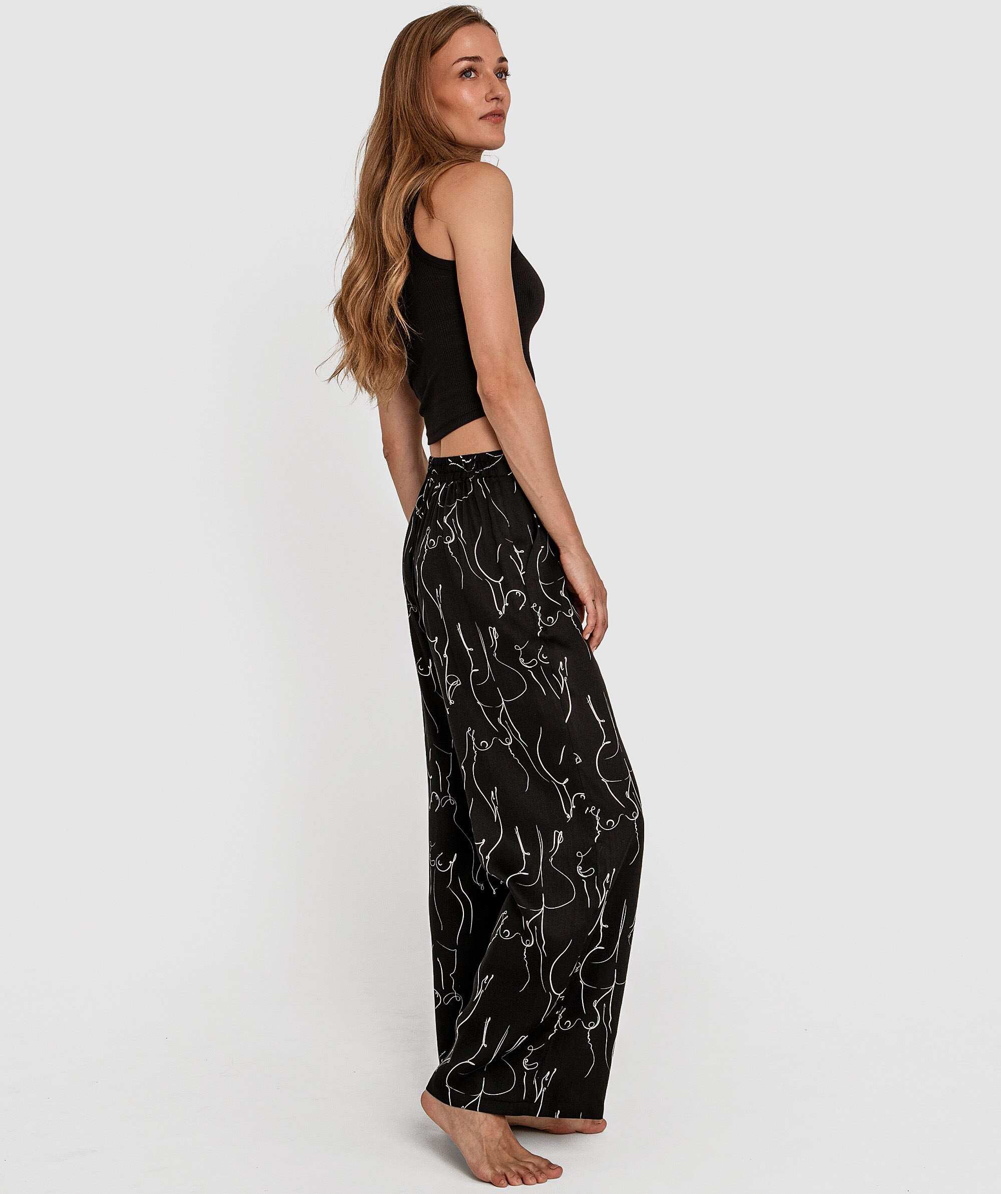 In The Nude Long Pant - Print