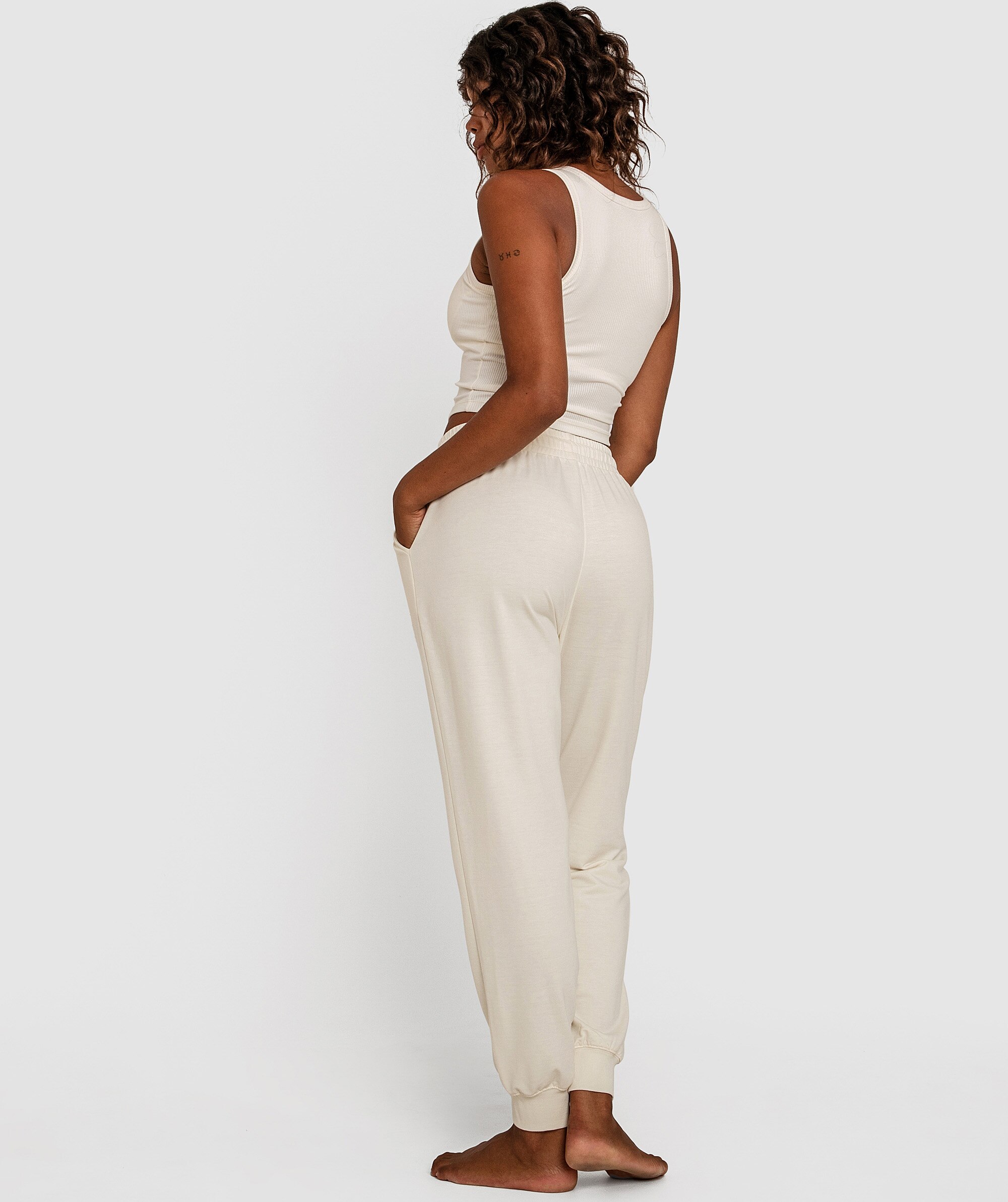 In The Nude Jogger Pant - Ivory