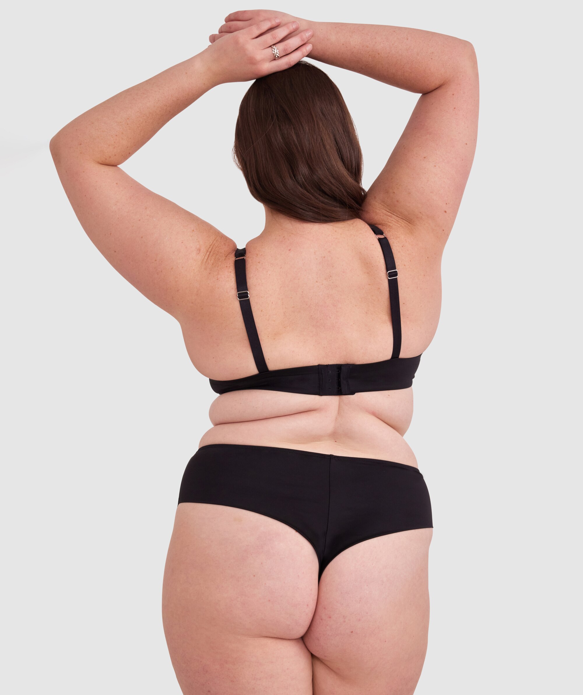 Inez Full Cup Underwire Bra - Black