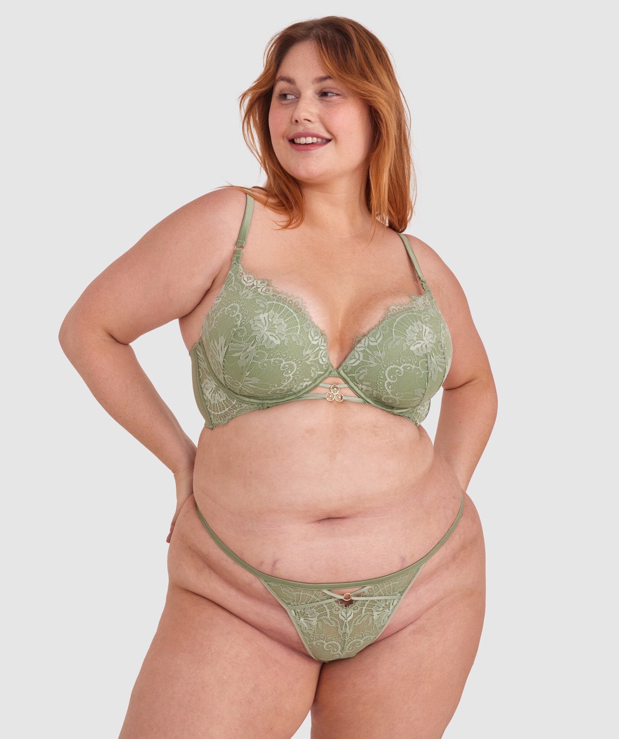 Ingrid Mini V - Khaki