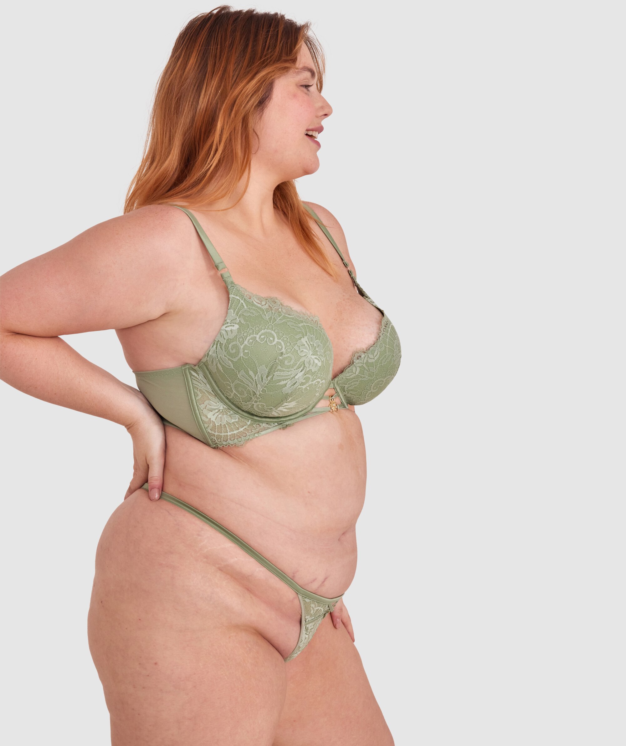 Ingrid Mini V - Khaki