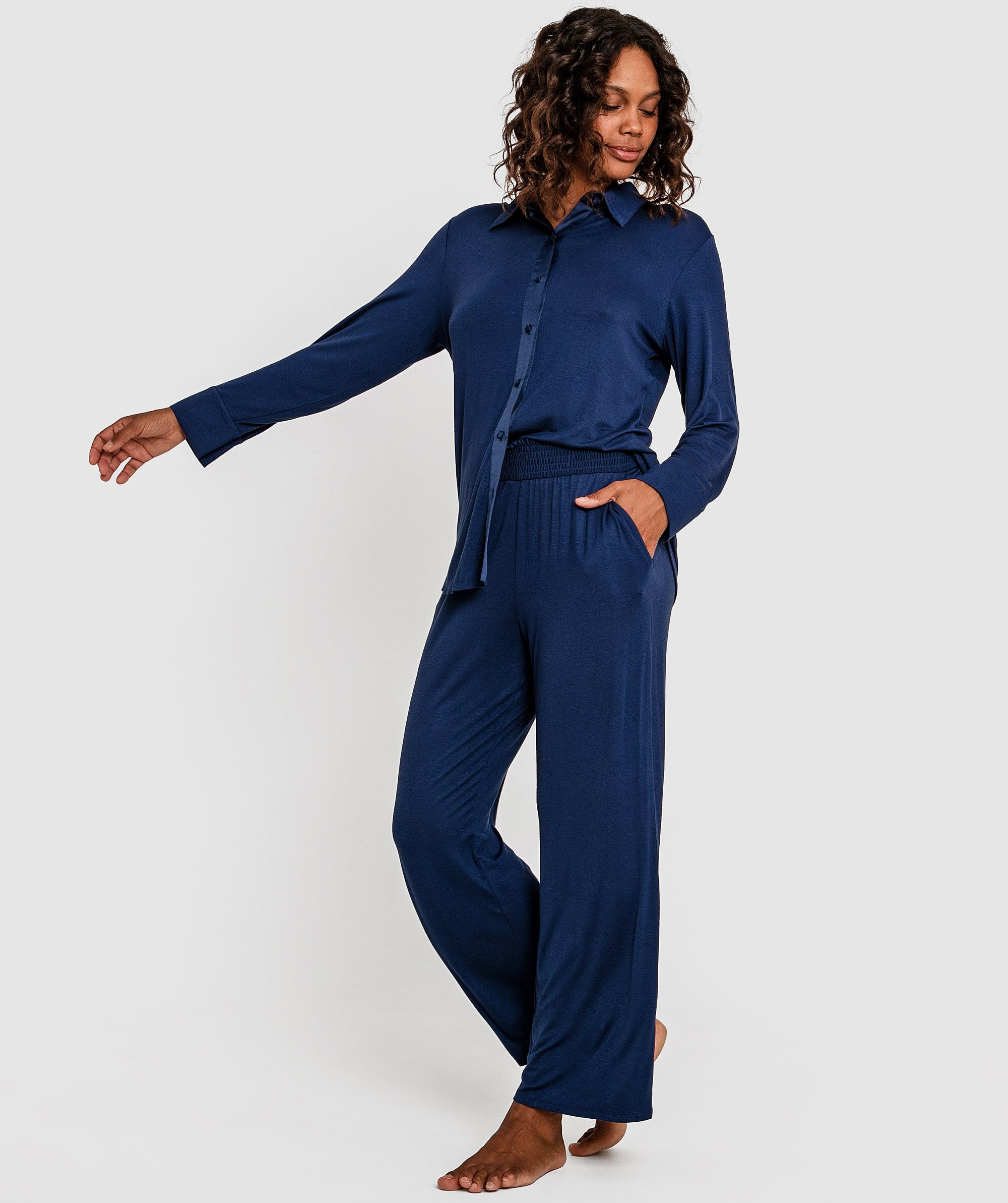 Kaede Long Pant - Navy