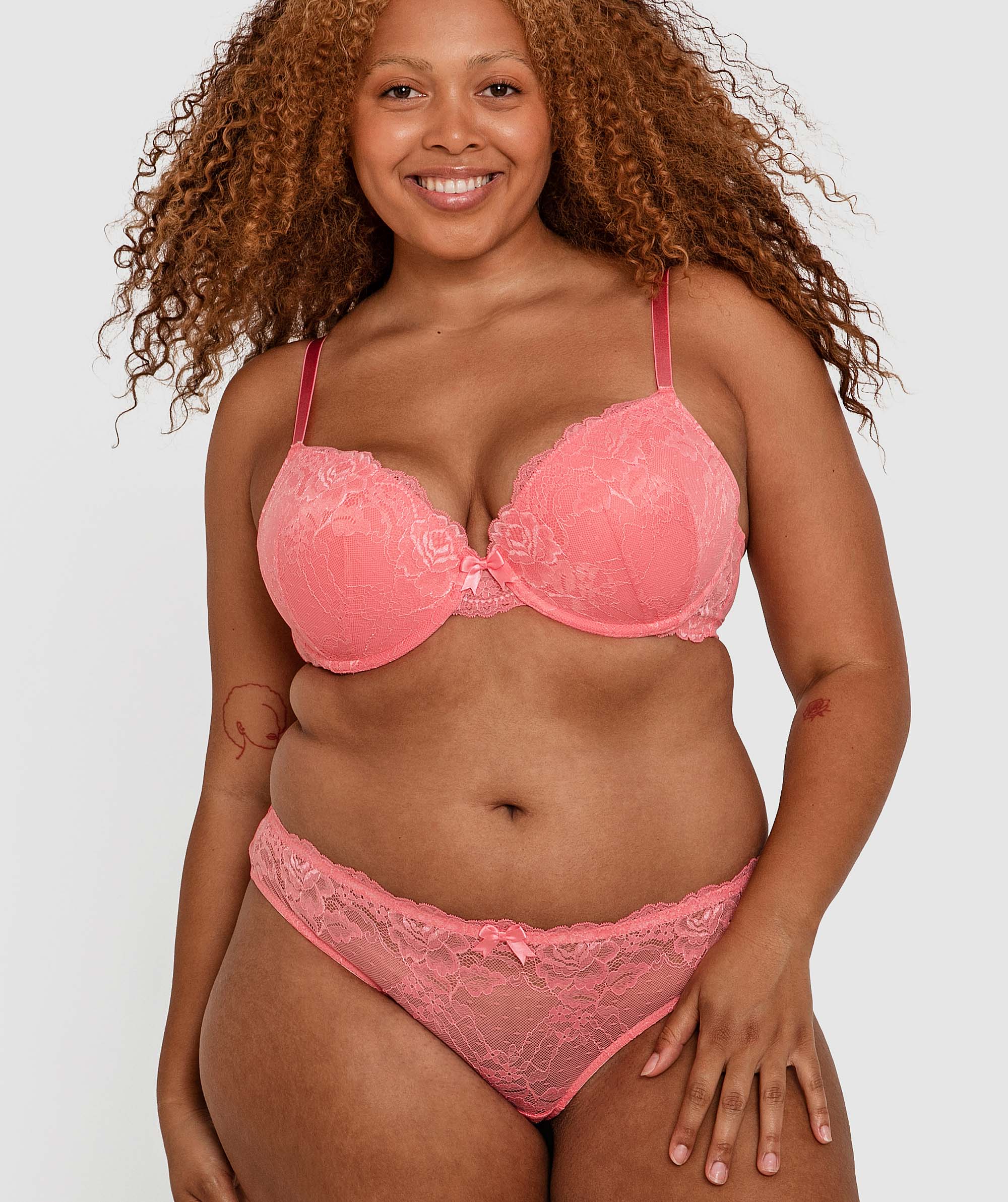 Lauren Contour Bra - Light Pink