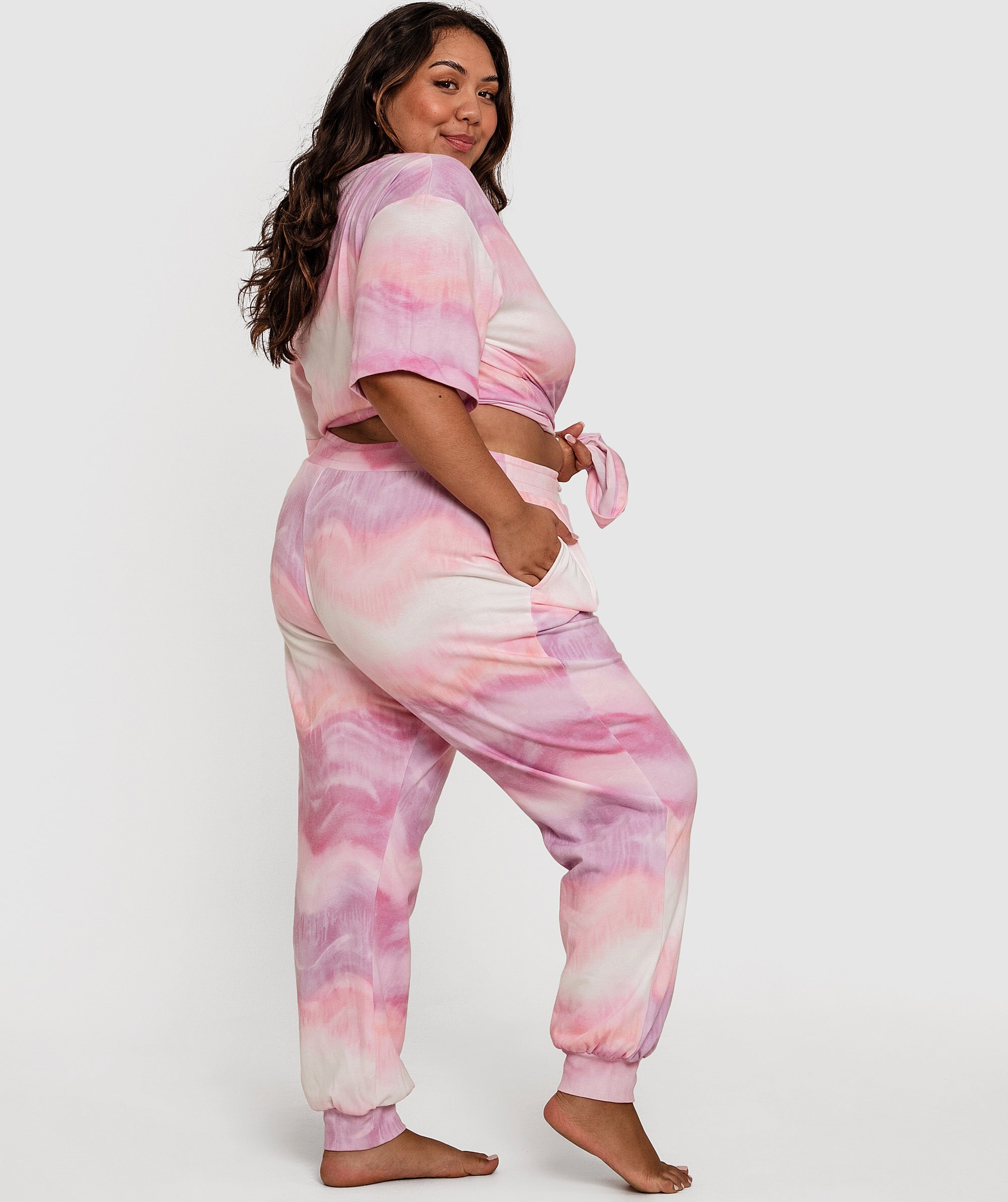 Lavender Skies Jogger Pant - Print