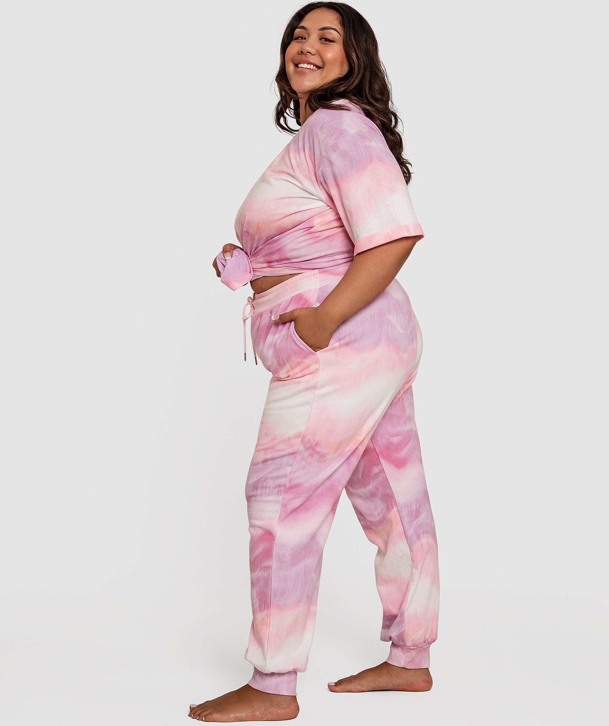 Lavender Skies Jogger Pant - Print