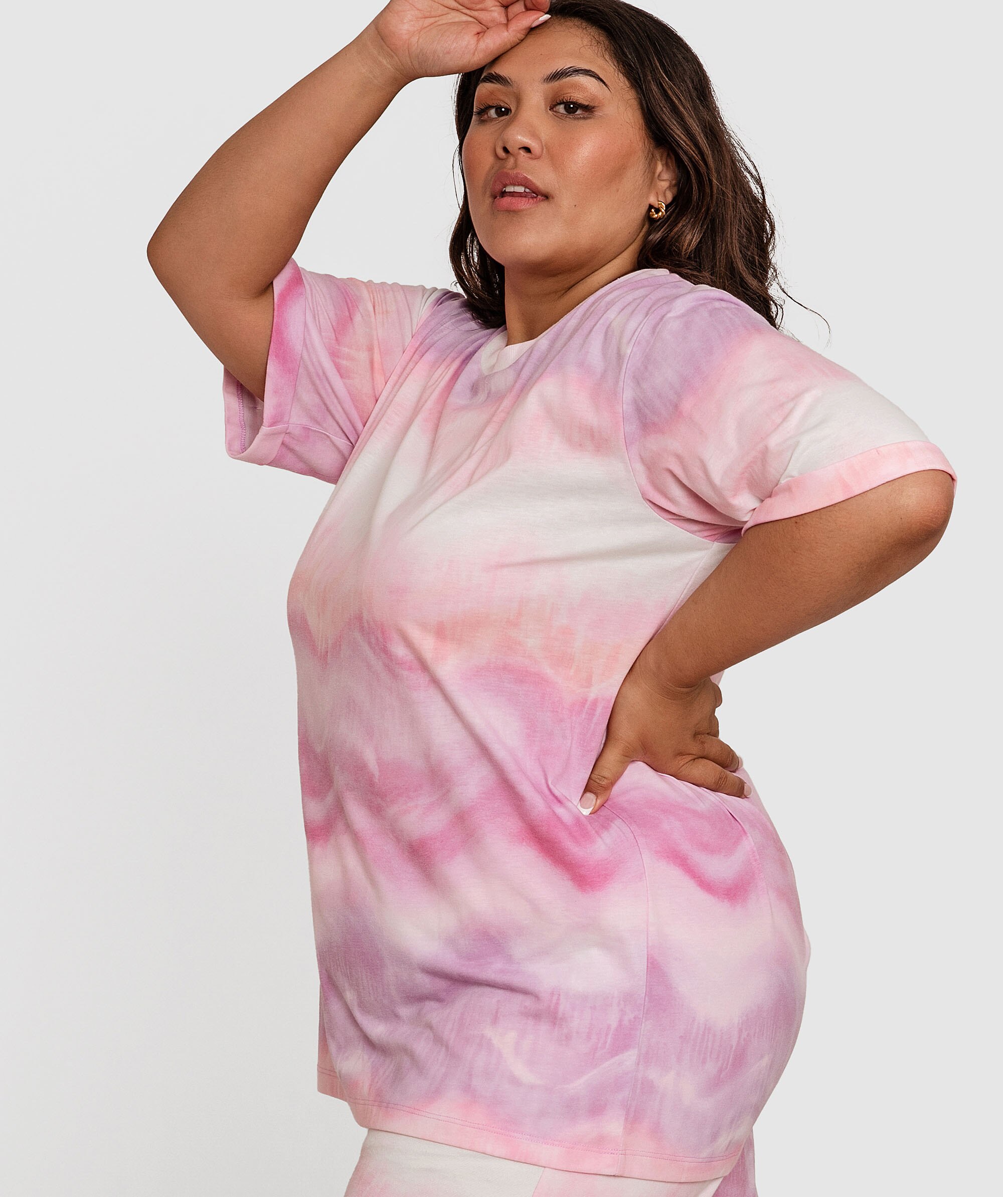 Lavender Skies Short Sleeve Shirt - Print