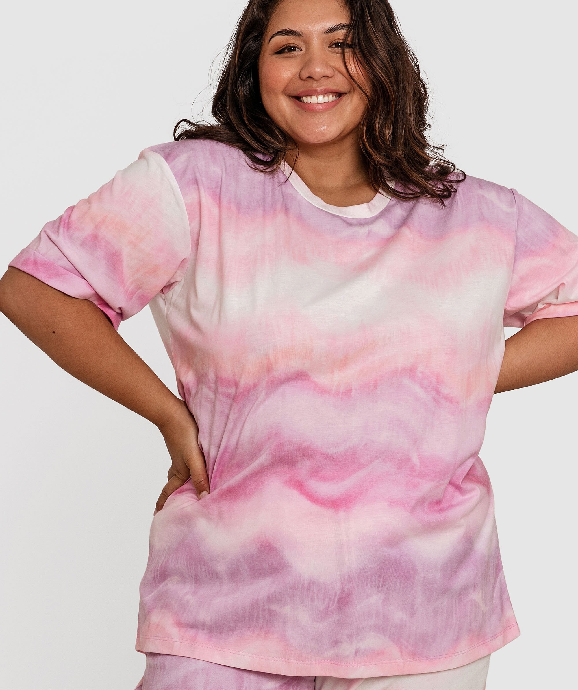 Lavender Skies Short Sleeve Shirt - Print
