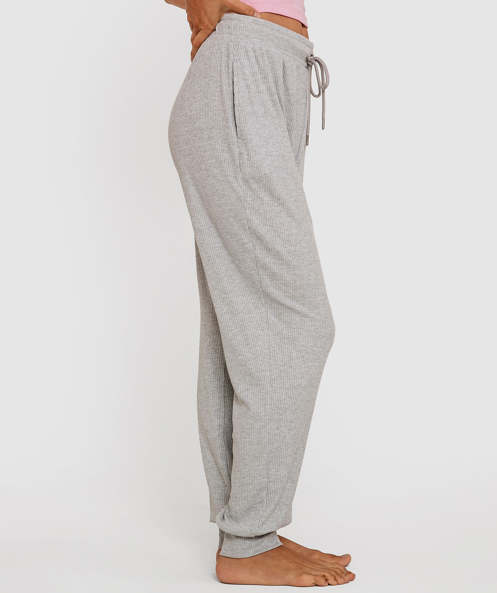 Liana Long Pant - Light Grey