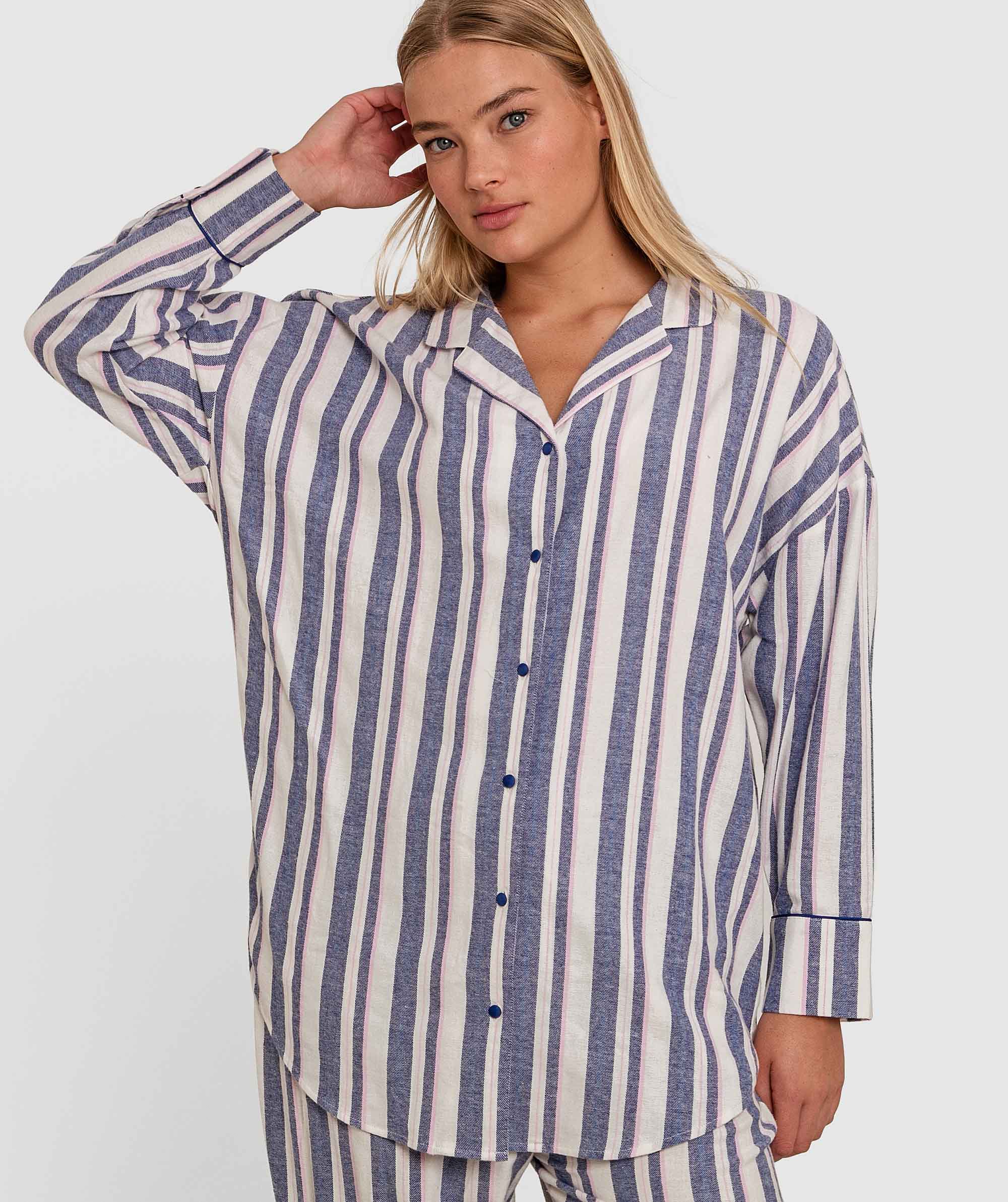 Maple Sleepshirt - Stripe Print