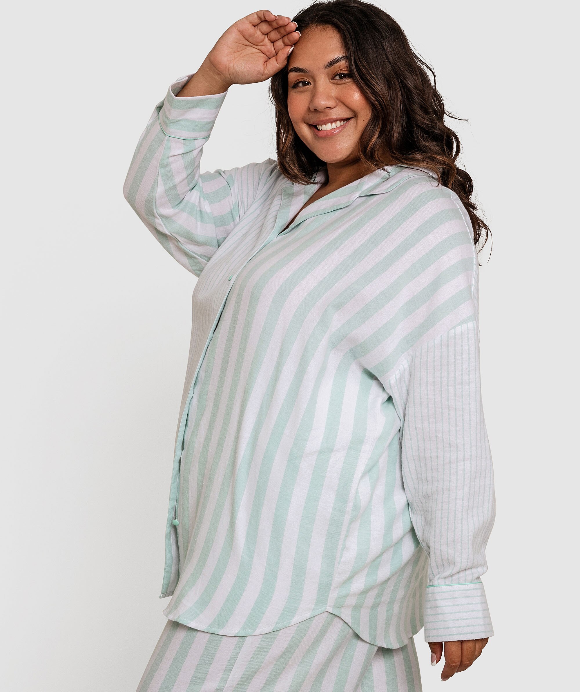 Maple Sleepshirt - Print Stripe
