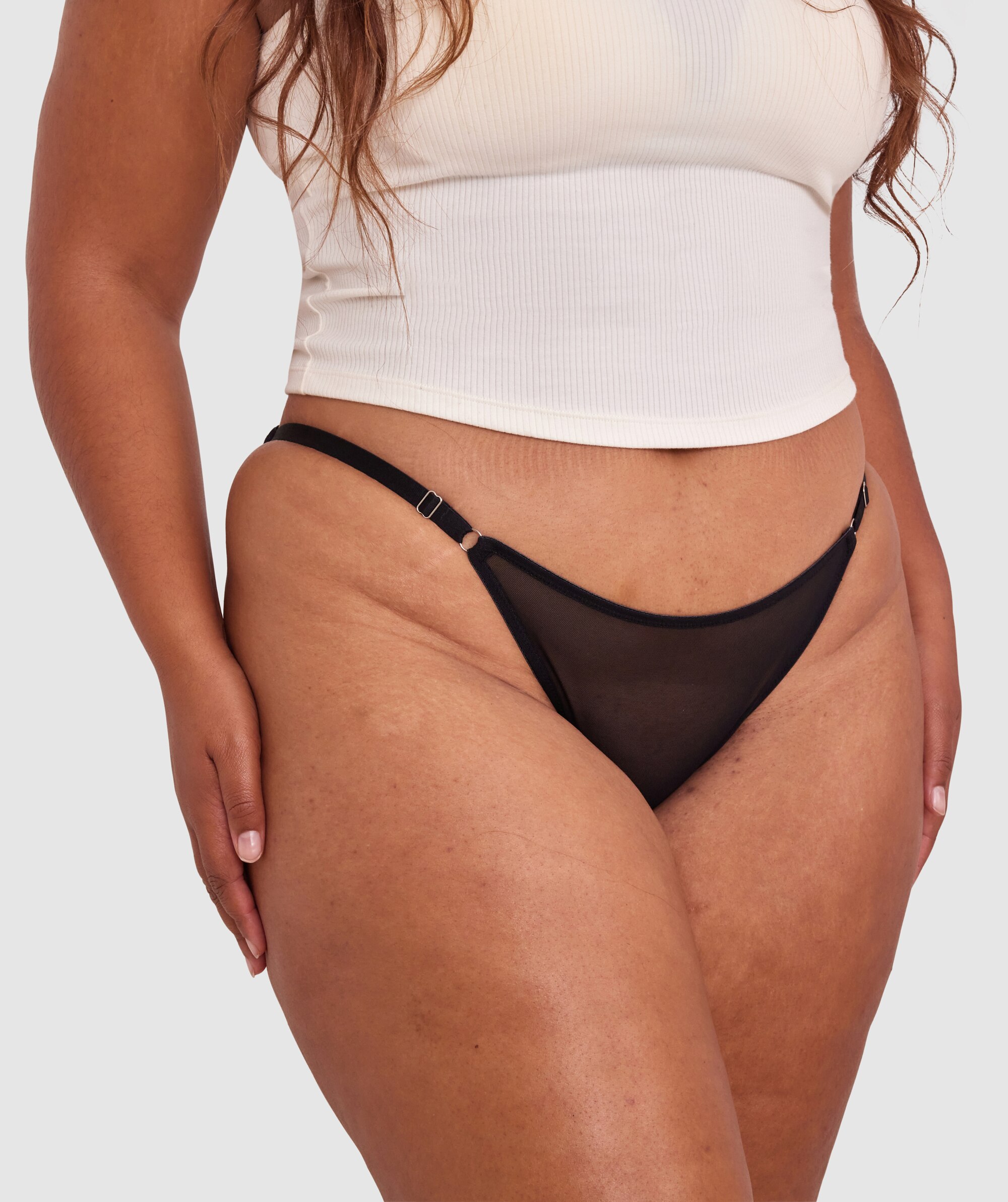 Mesh Basics Bikini - Black