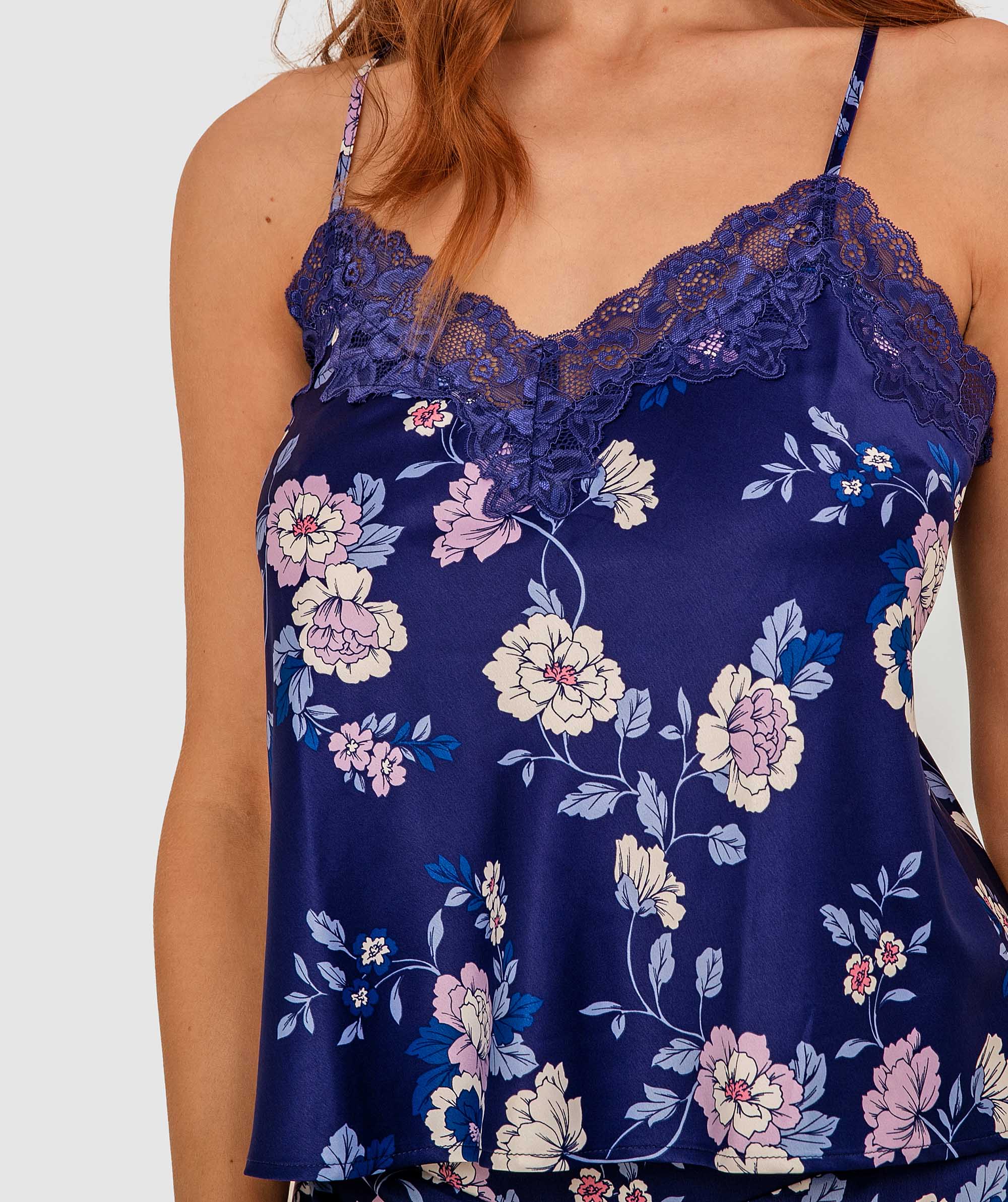 Midnight Aurelia Cami - Floral Print