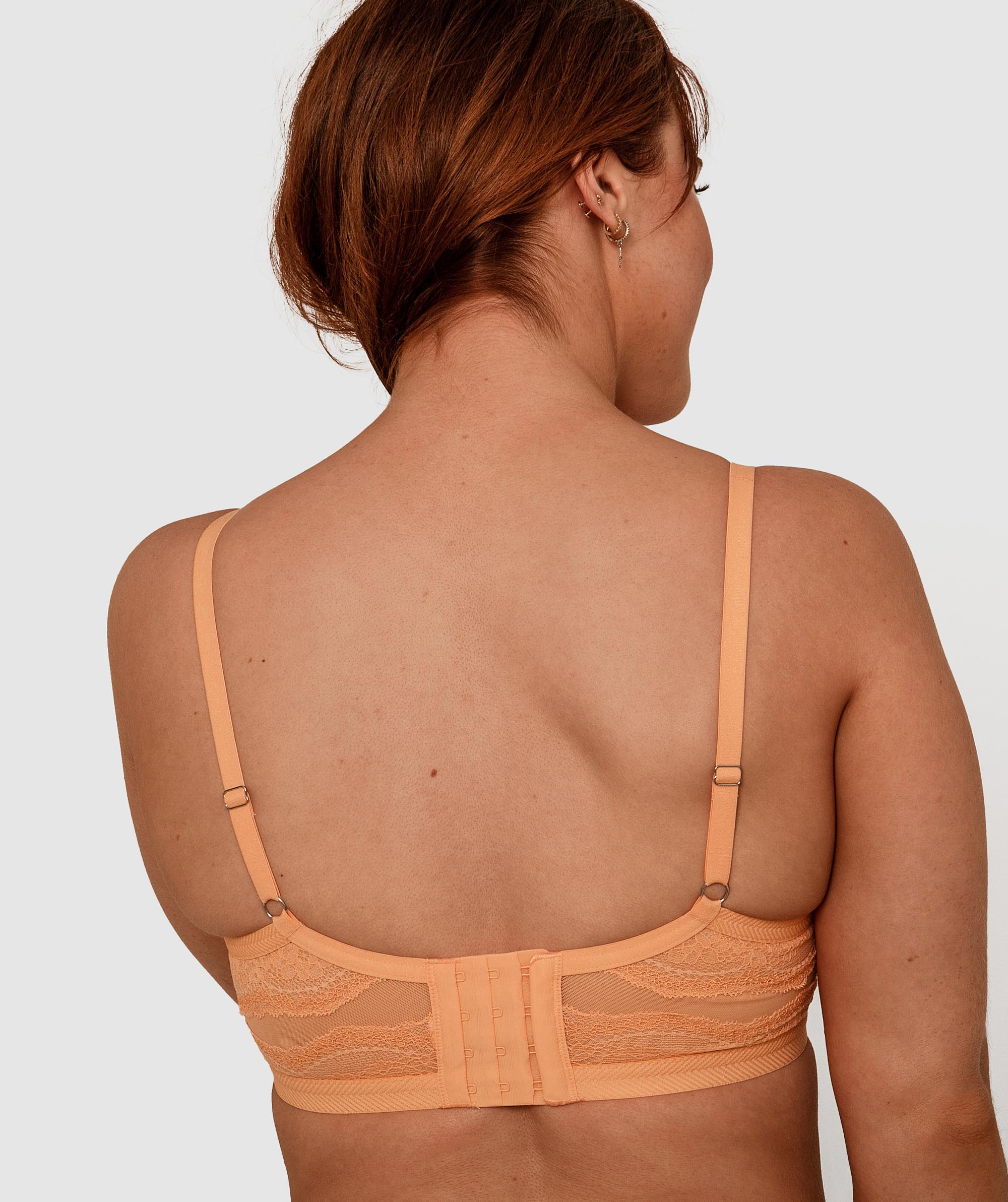 Millie Full Cup Underwire Bra - Light Orange