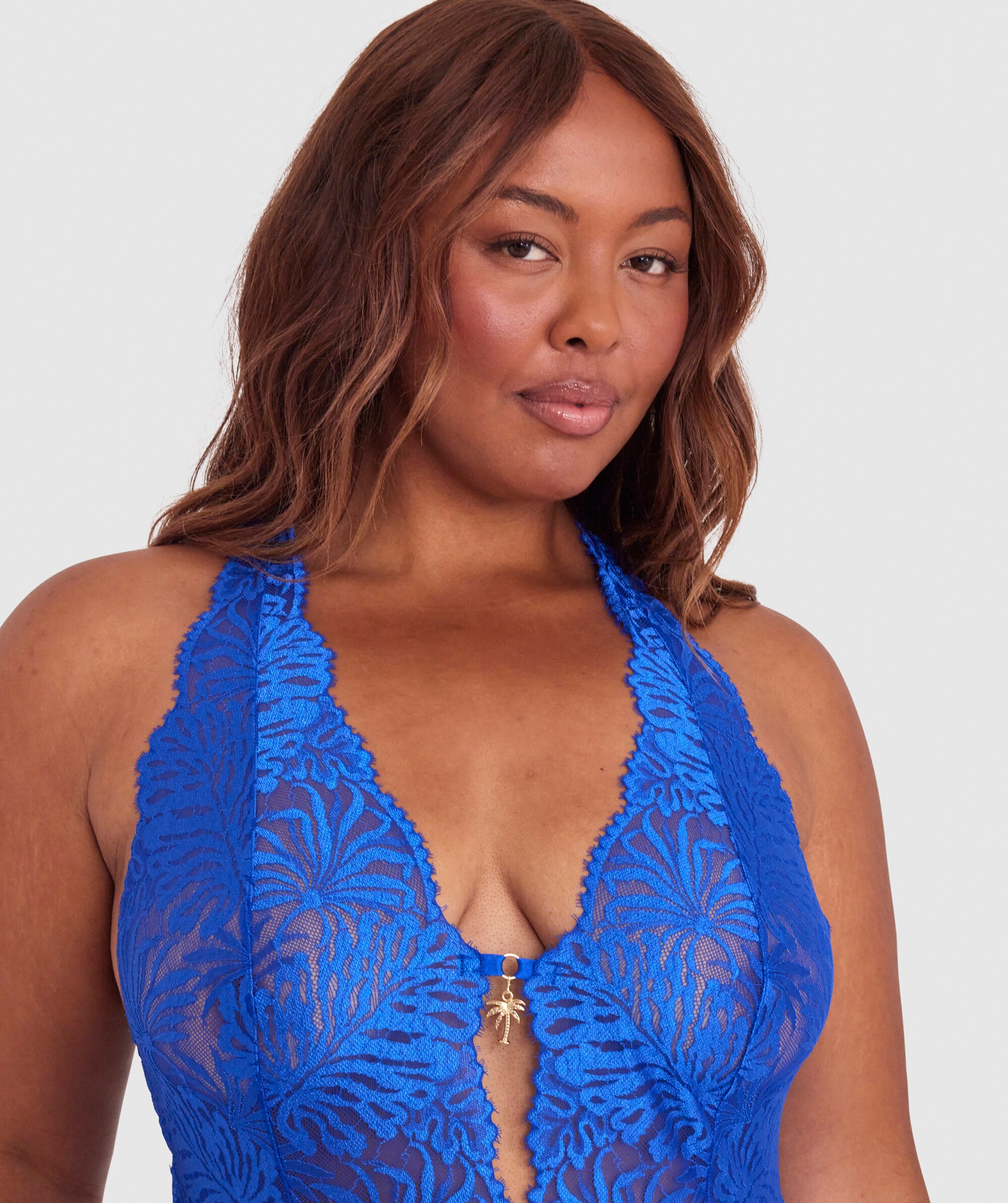 Night Games Malibu Nights Slip Dress - Cobalt Blue