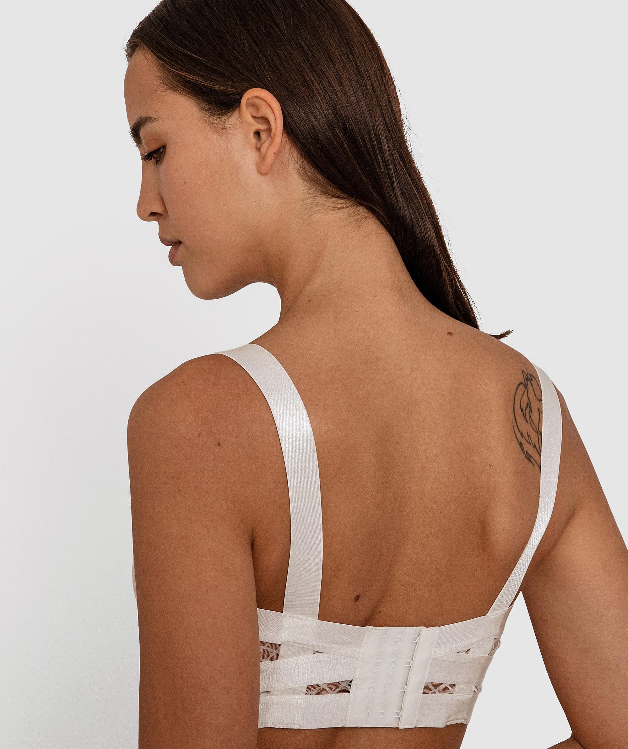 Night Games Utility Bralette - Ivory