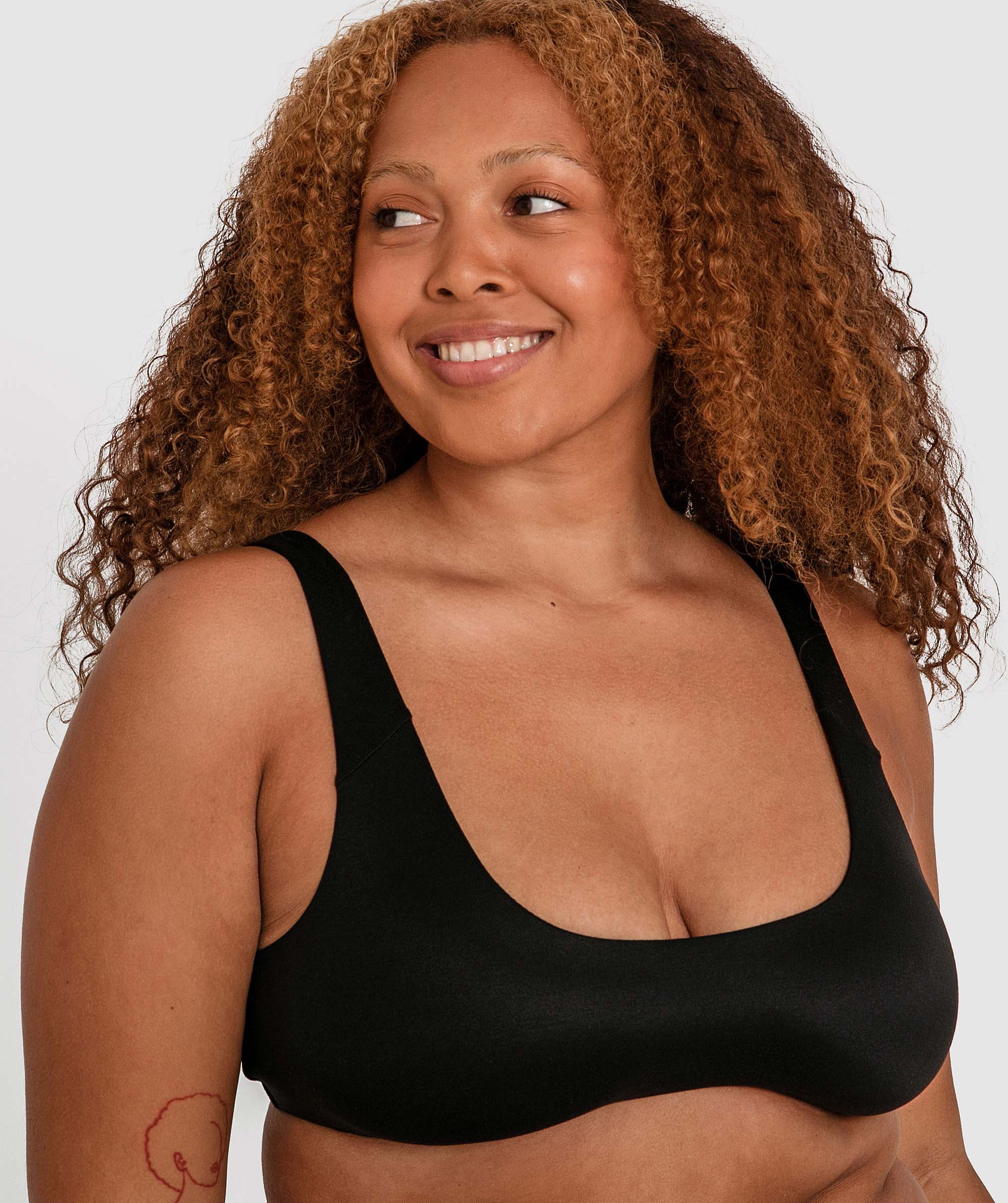 Planet Bliss Crop Top - Black