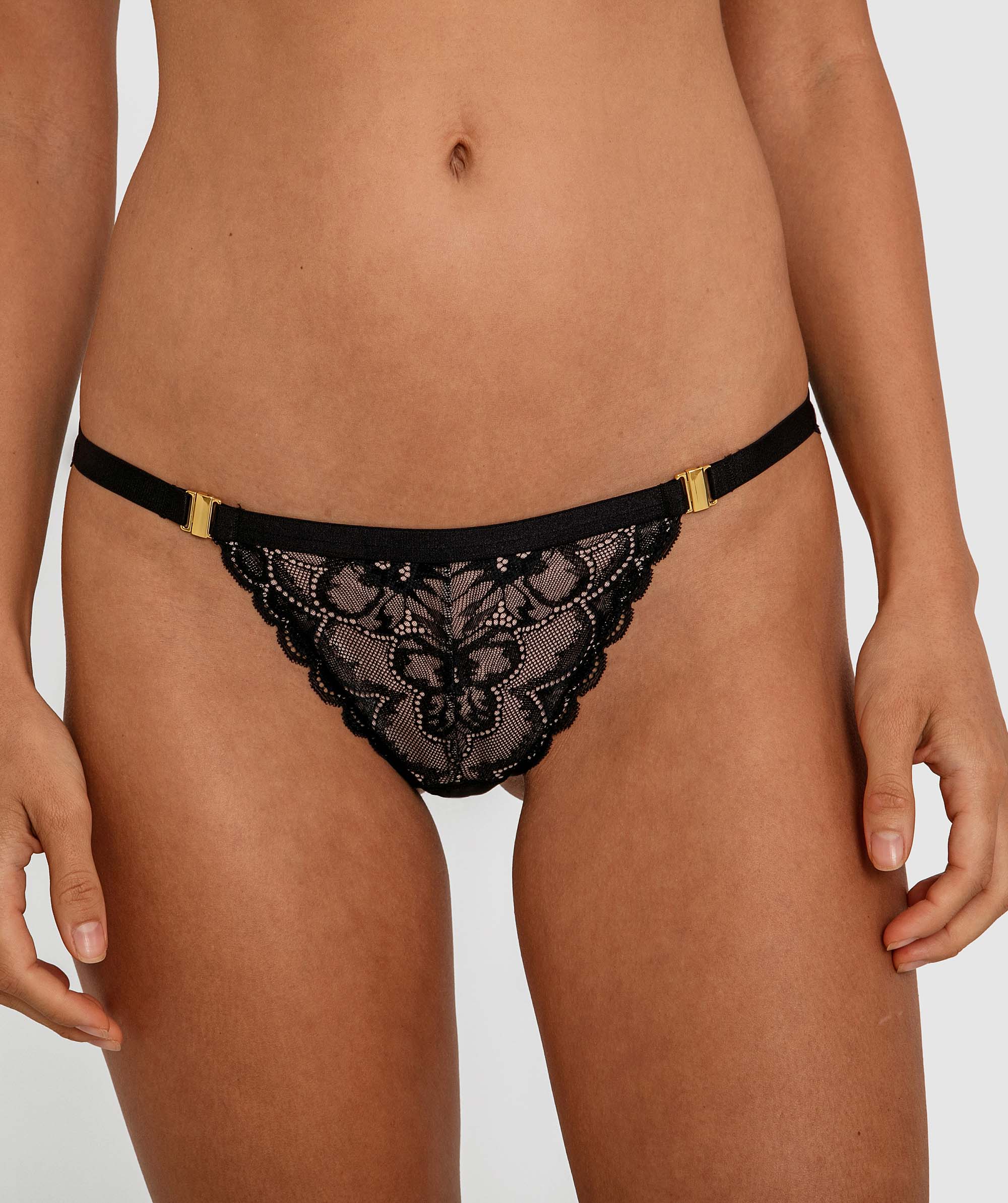 Posie Tanga Knicker - Black