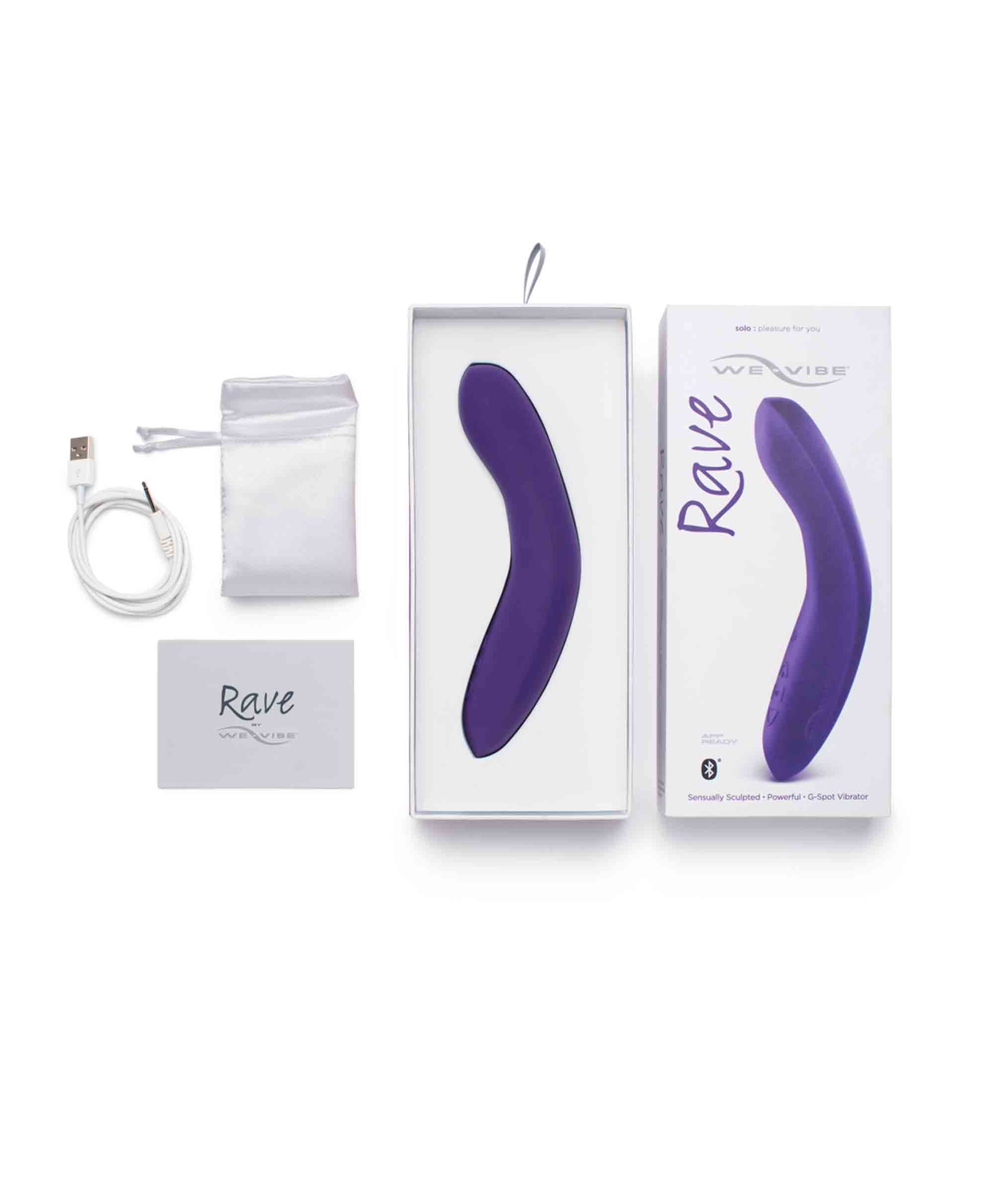 We-Vibe Rave G-spot with app- Purple