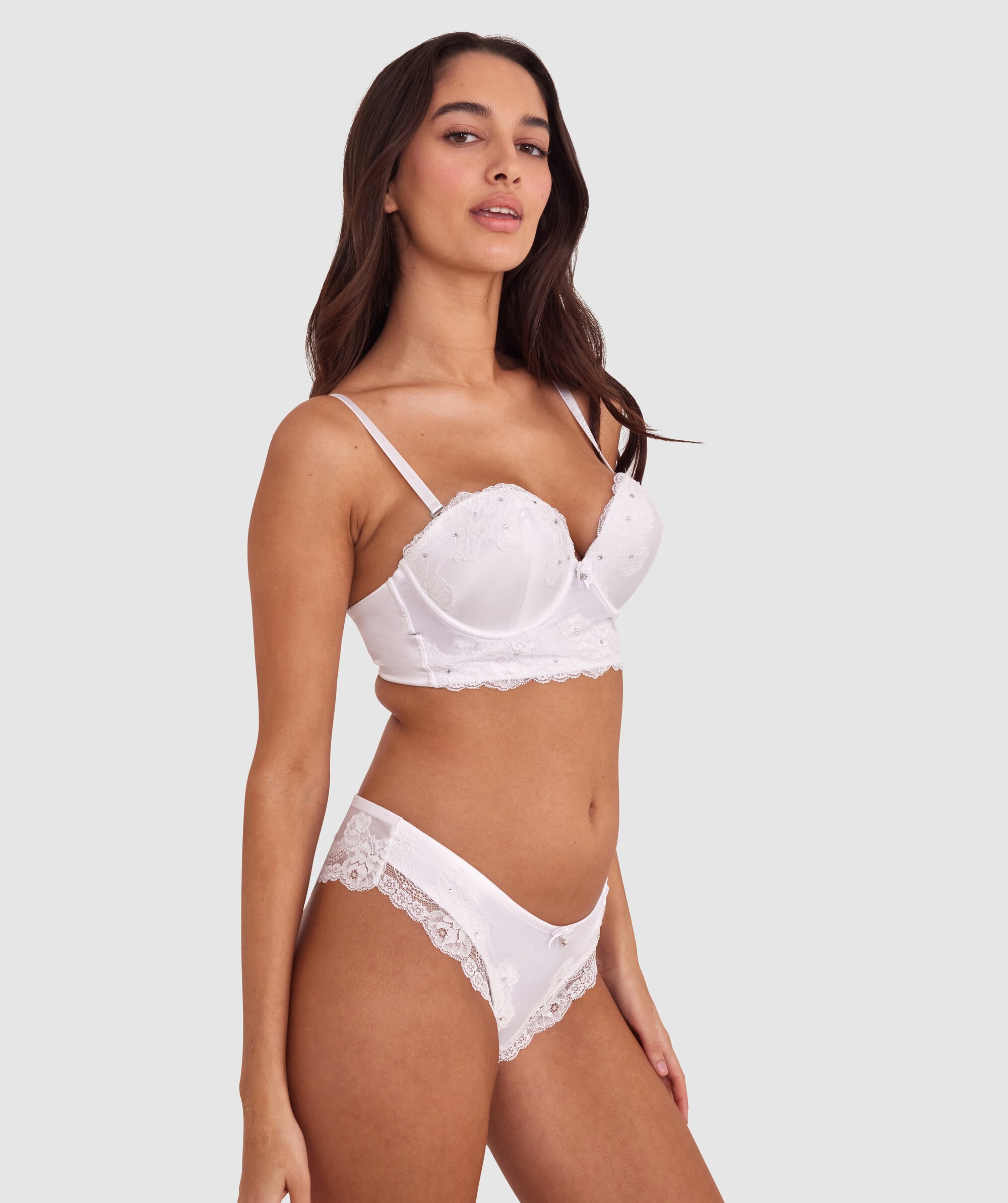 Sammy Brazilian Knicker - Ivory