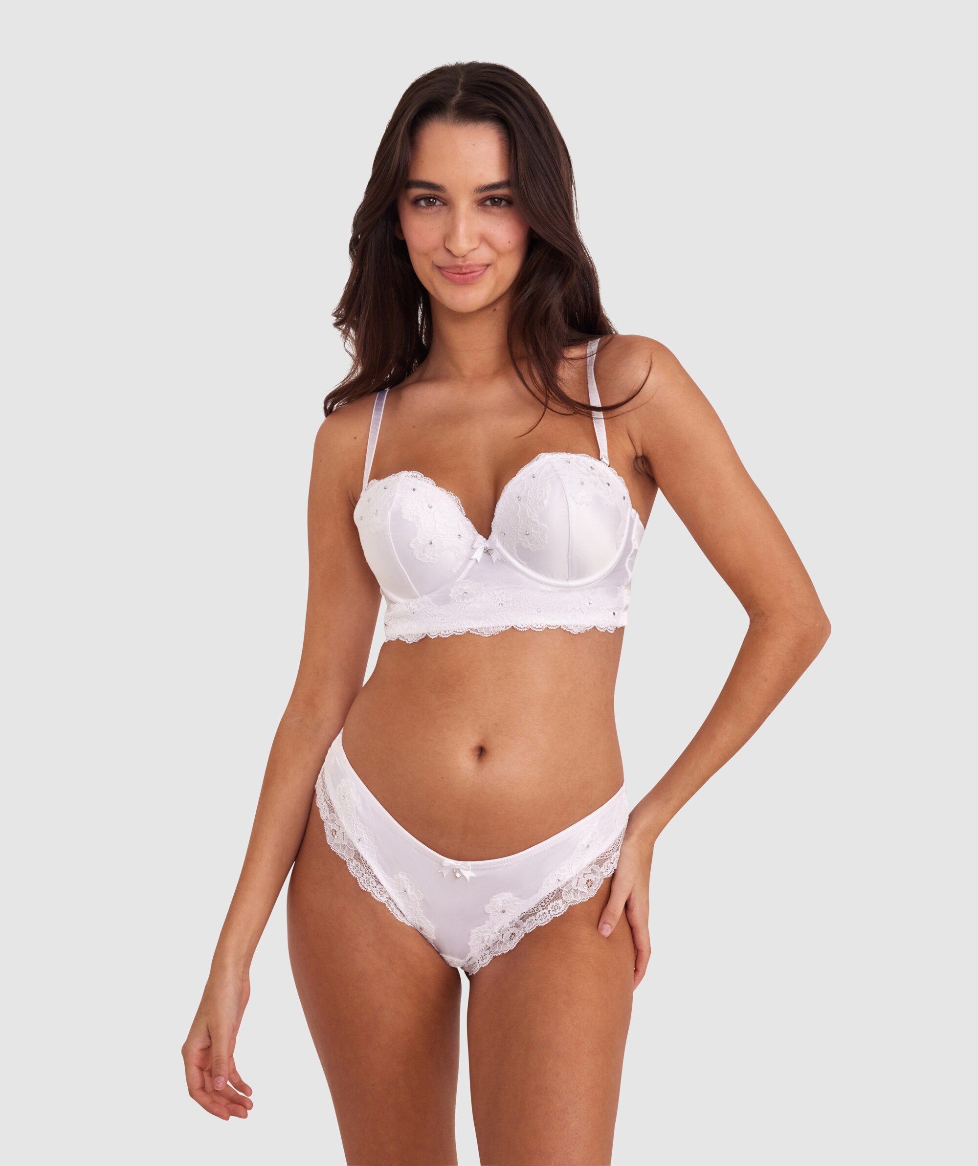 Sammy Brazilian Knicker - Ivory