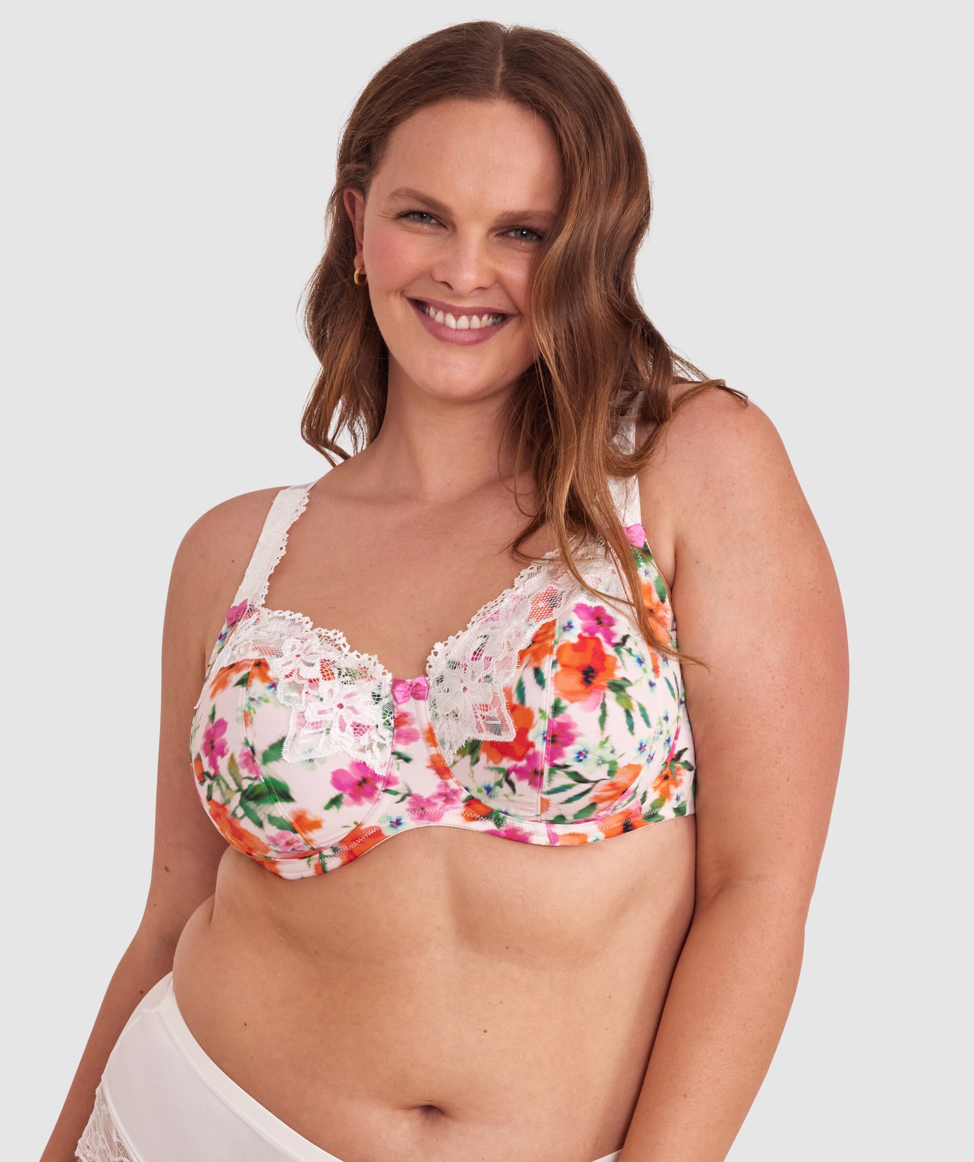 Sapphire Full Coverage Underwire Bra - Print Floral