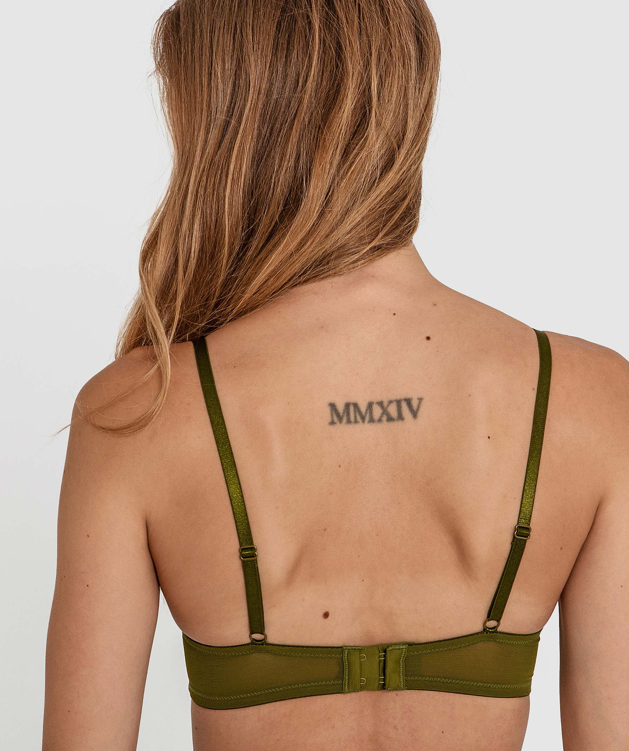 Saskia Push Up Bra - Khaki